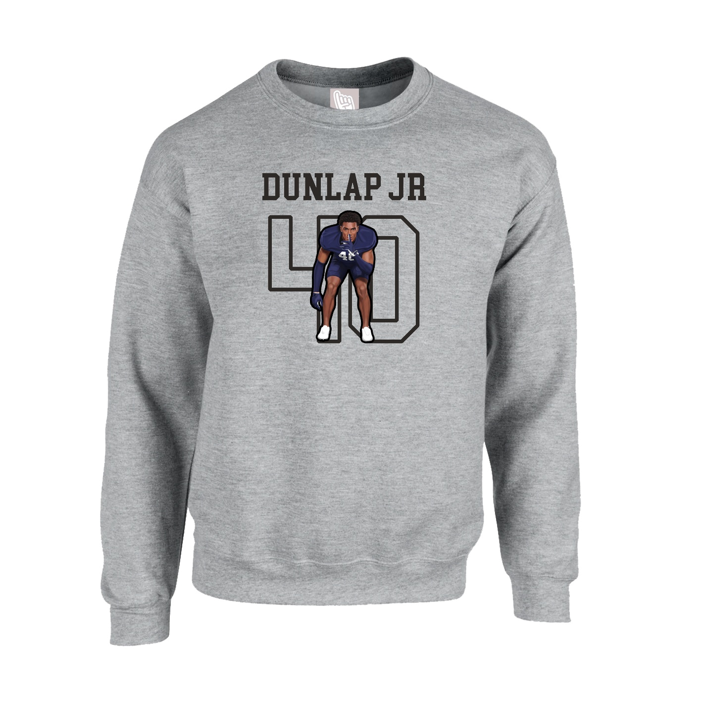 Fleece Crew — Shirsey in Grey