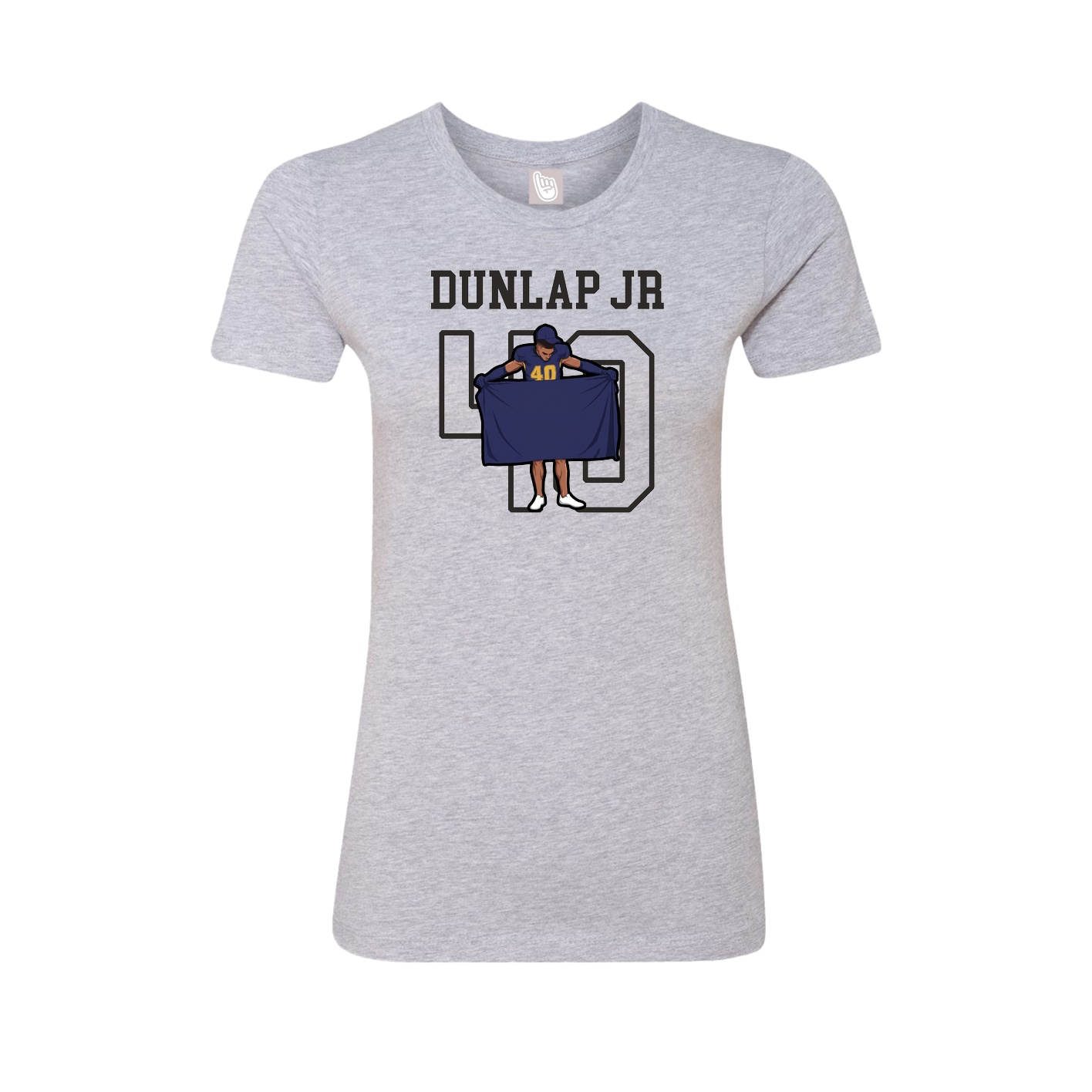 Fitted Women's Tee — Shirsey in Grey