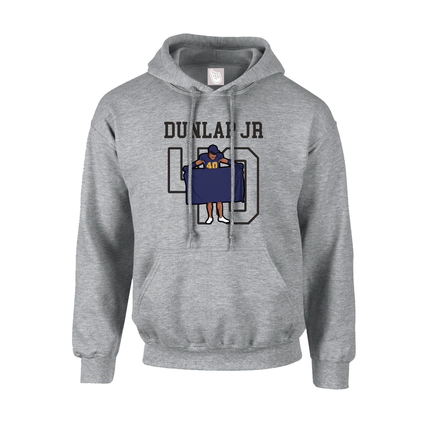 Hoodie — Shirsey in Grey