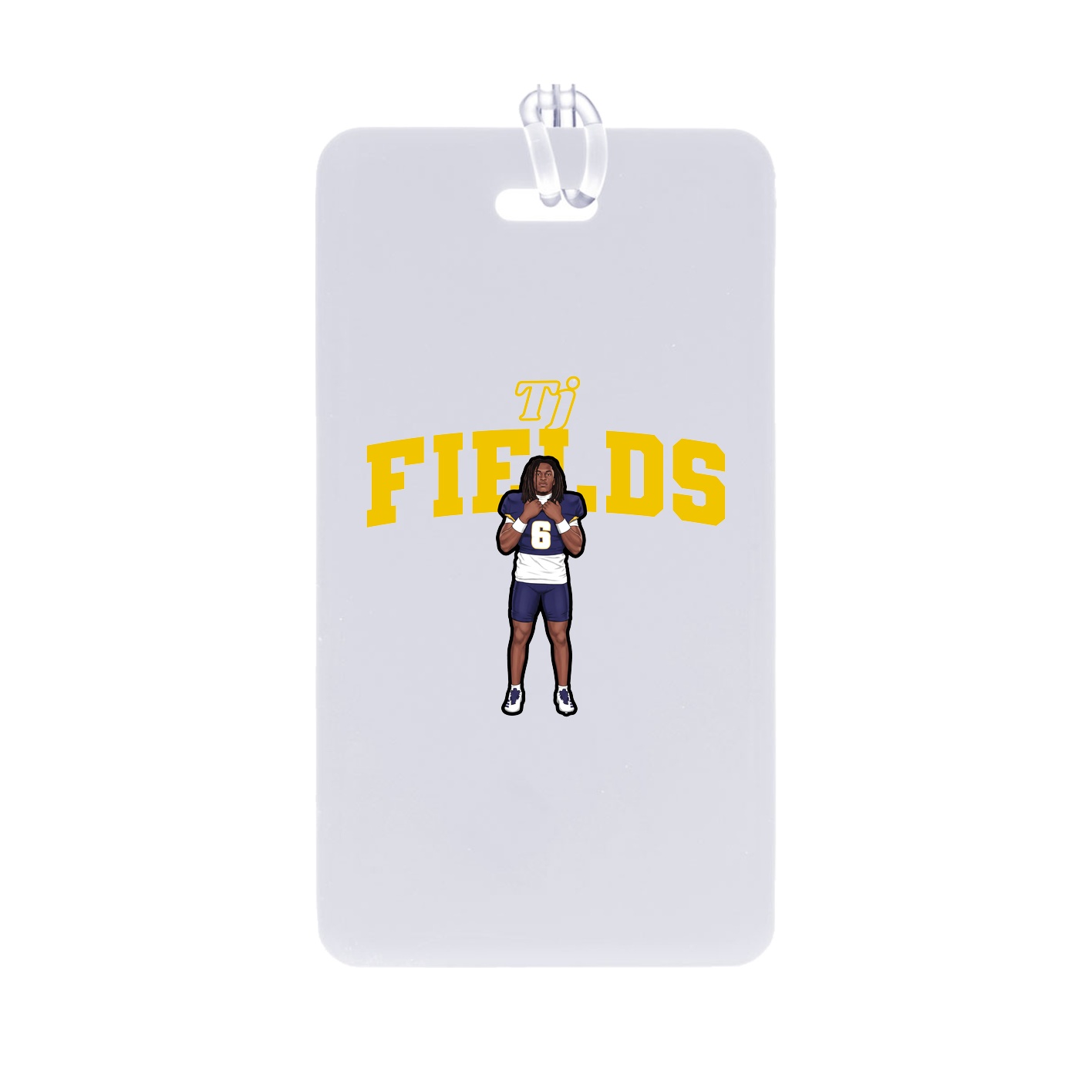 Bag Tag — Name Arch in Classic