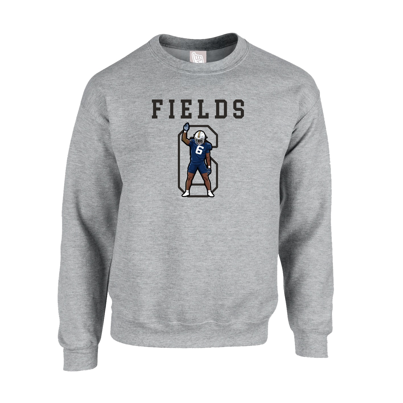 Fleece Crew — Shirsey in Grey