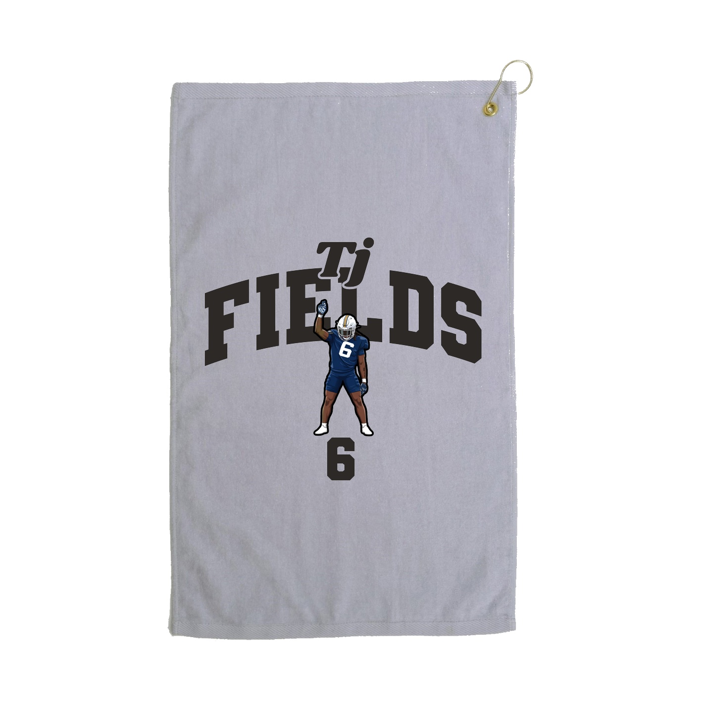 Golf Towel — Signature Arch in Grey