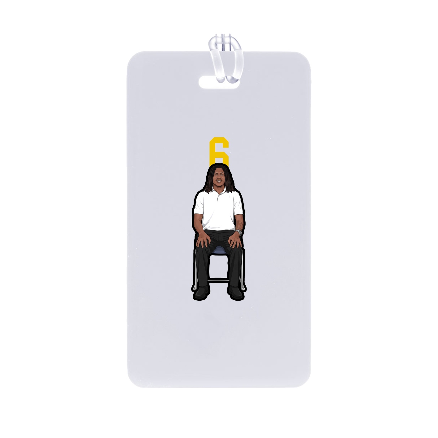 Bag Tag — Number Top in Classic