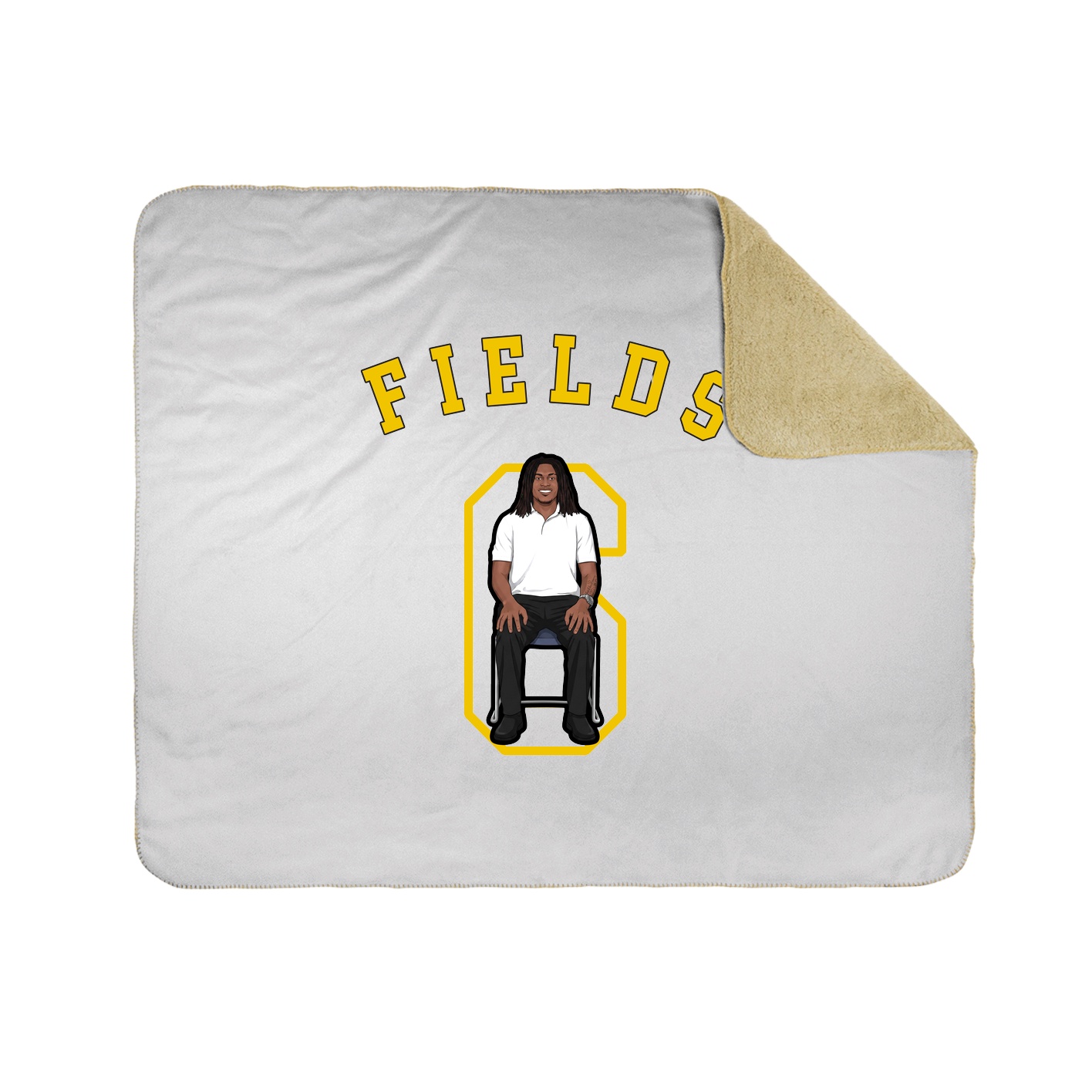 Throw Blanket — Shirsey Arch in White