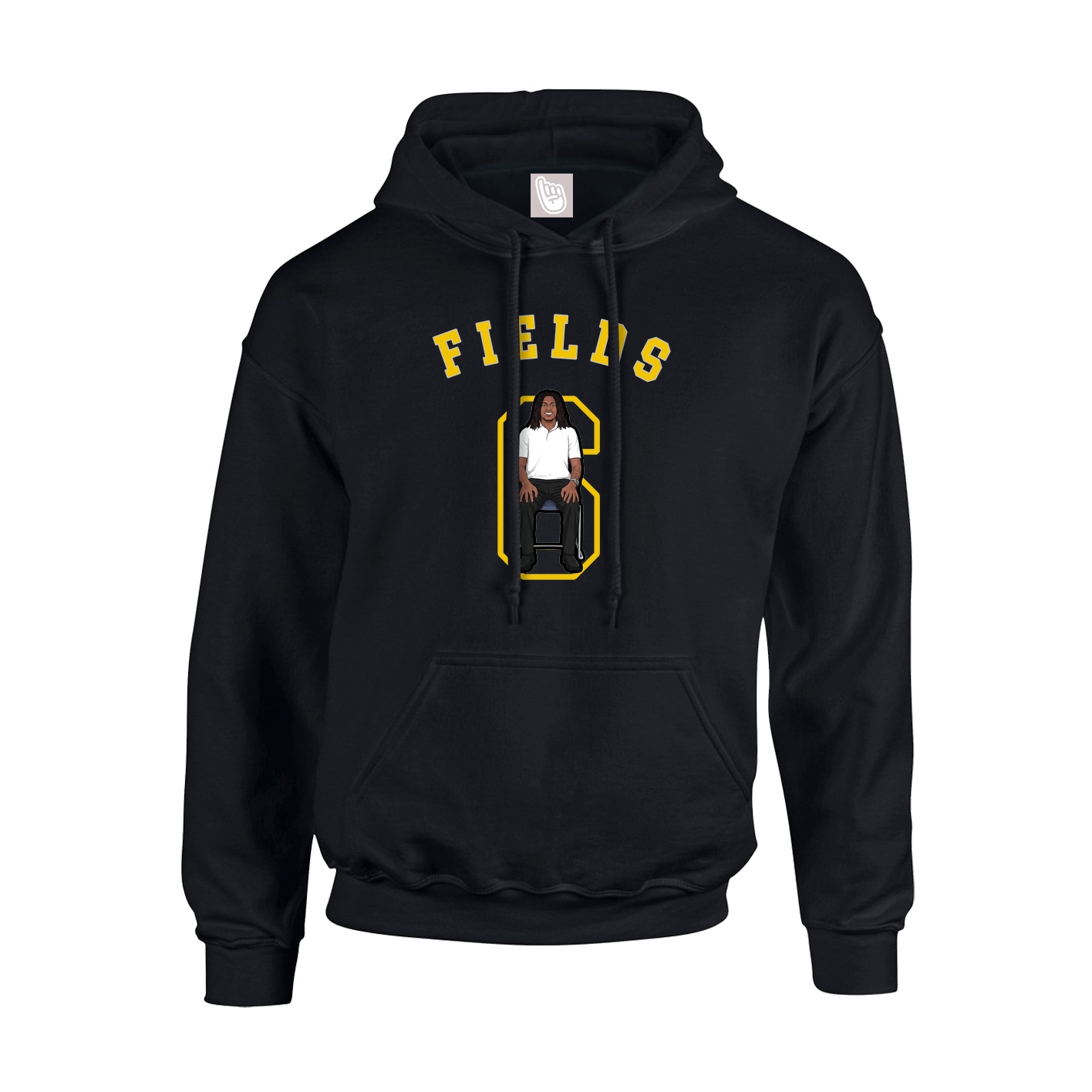 Youth Hoodie — Shirsey Arch in Black