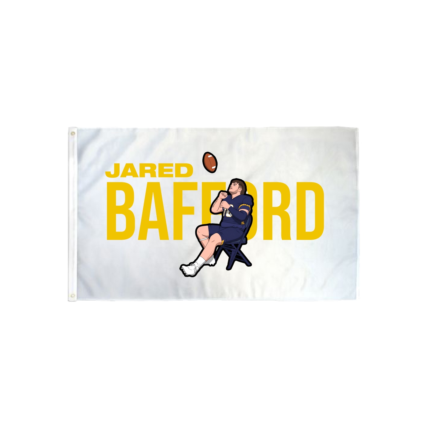 3x5 Flag — Player Name in Classic