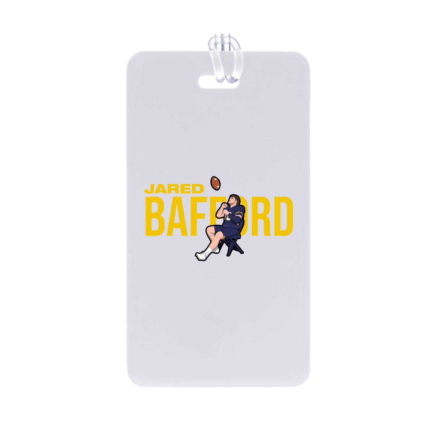 Bag Tag — Player Name in Classic
