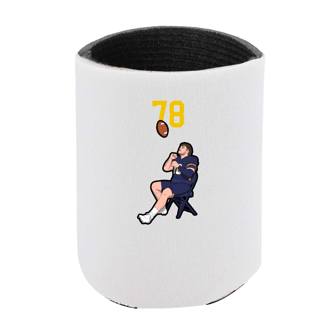 Can Holder — Number Top in White