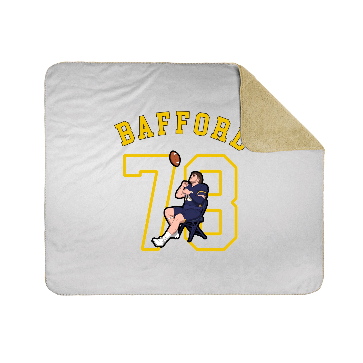 Throw Blanket — Shirsey Arch in White