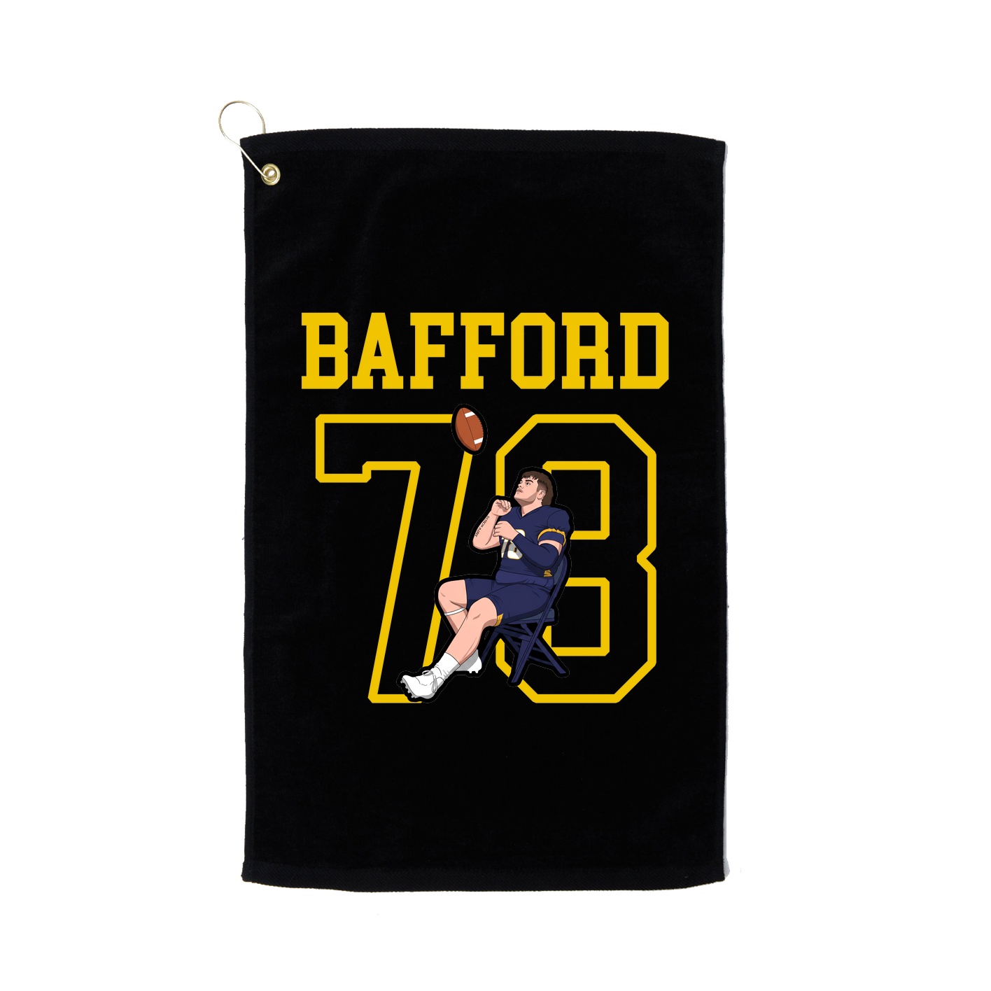 Golf Towel — Shirsey in Black