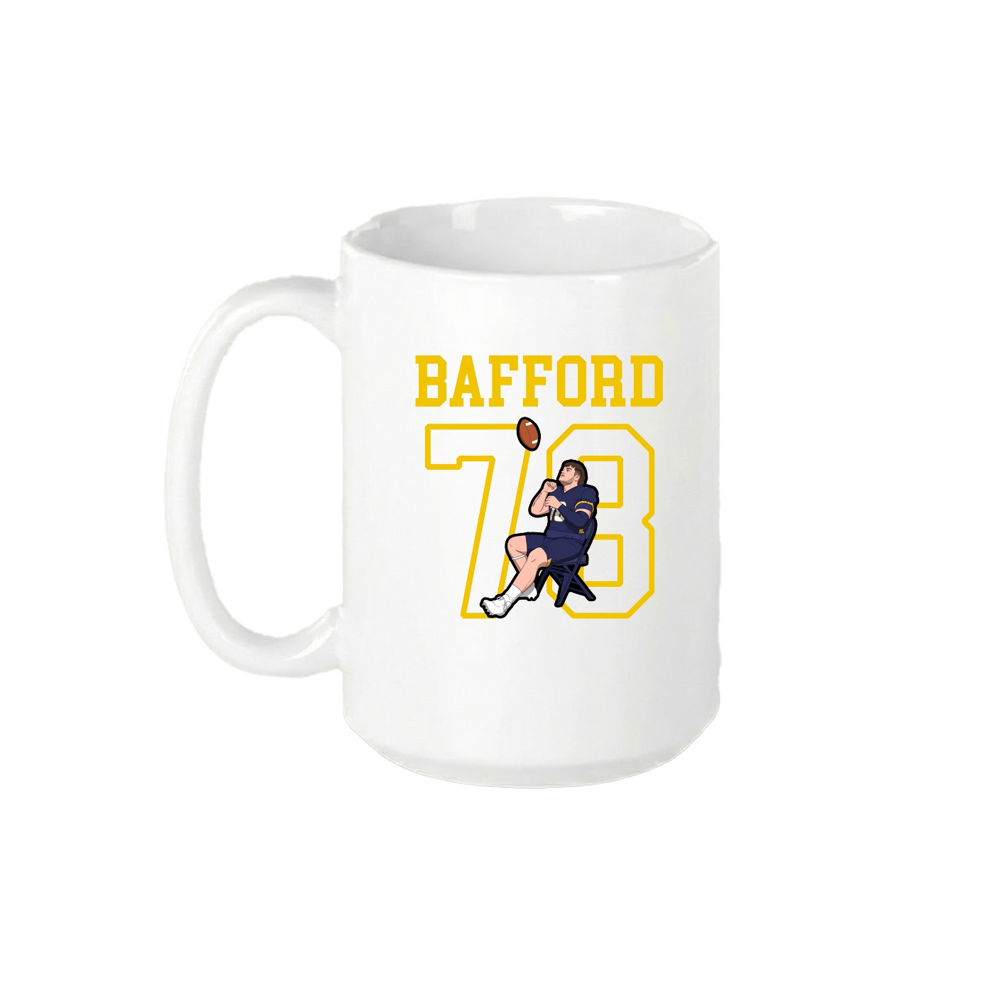 15oz Coffee Mug — Shirsey in White