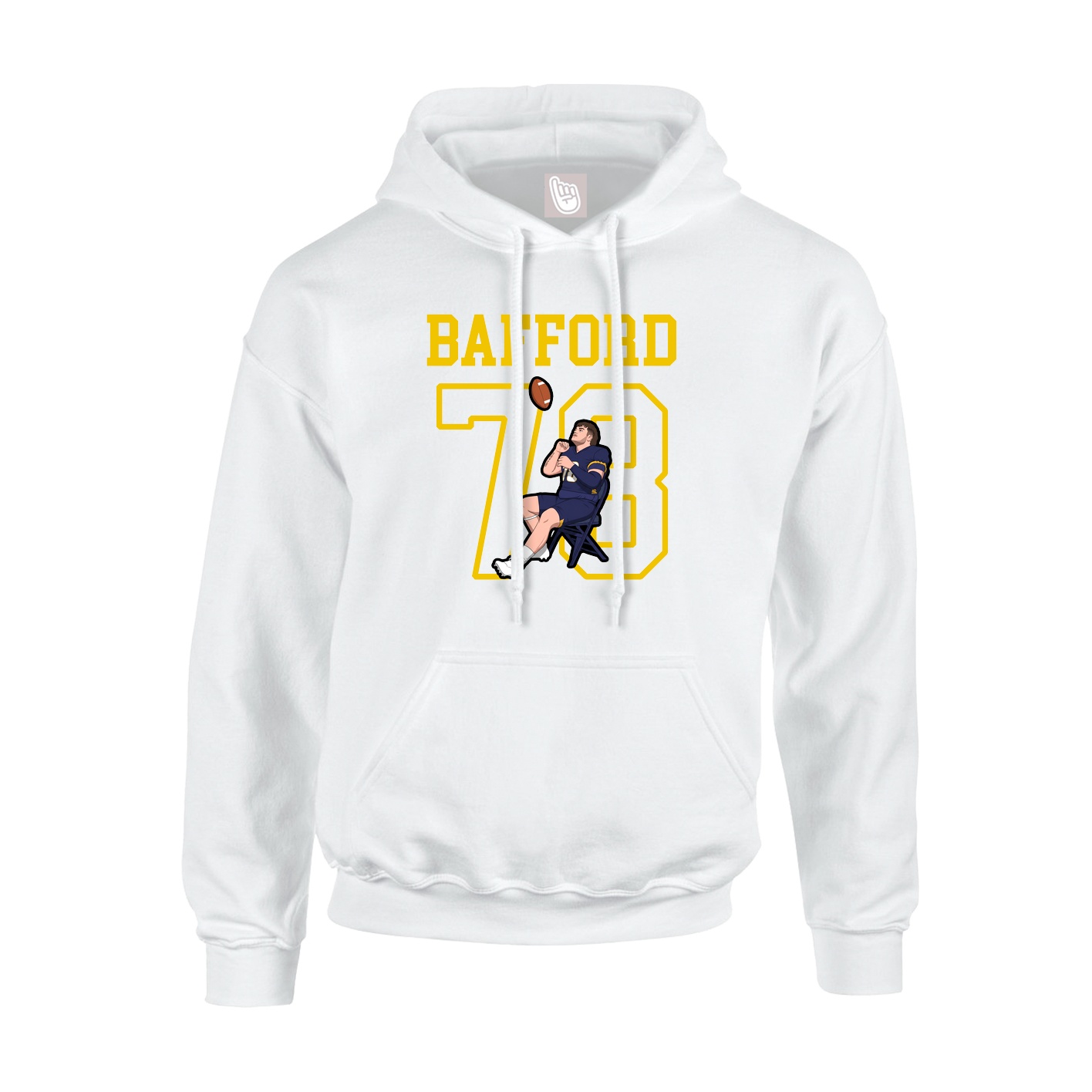 Youth Hoodie — Shirsey in White