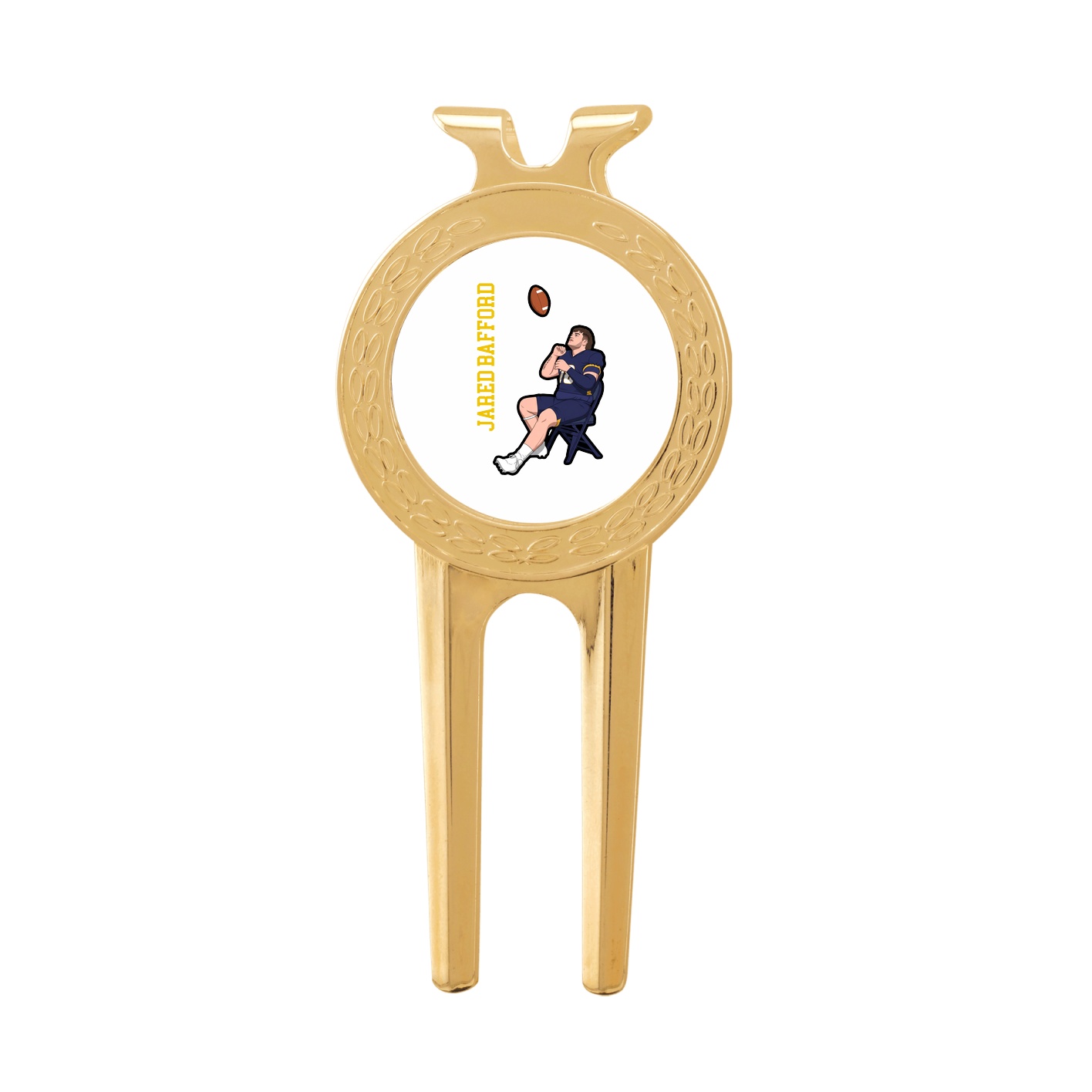 Divot Tool with Ball Marker — Name Vertical in Classic