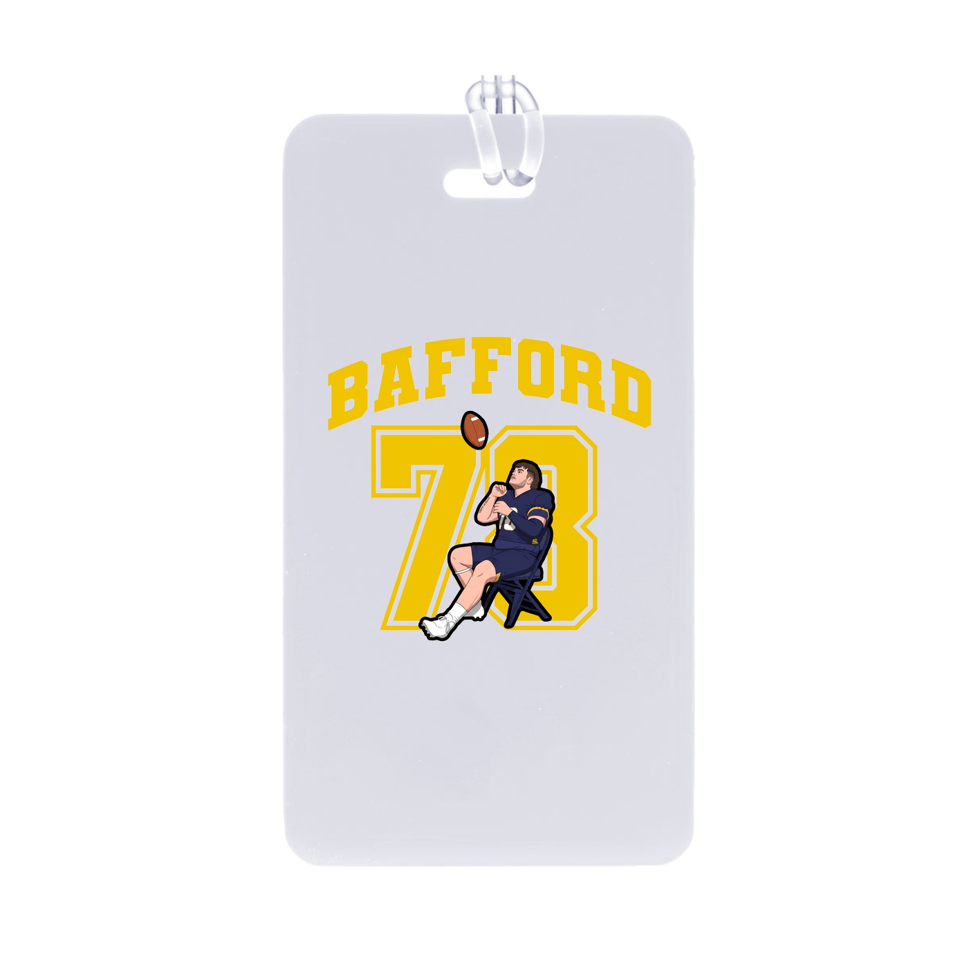 Bag Tag — Number in Classic