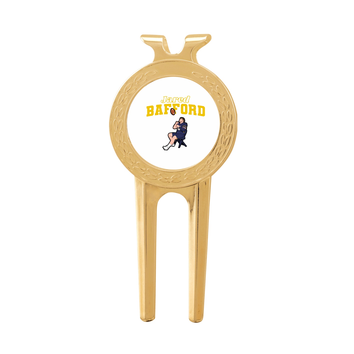 Divot Tool with Ball Marker — Name Arch in Classic