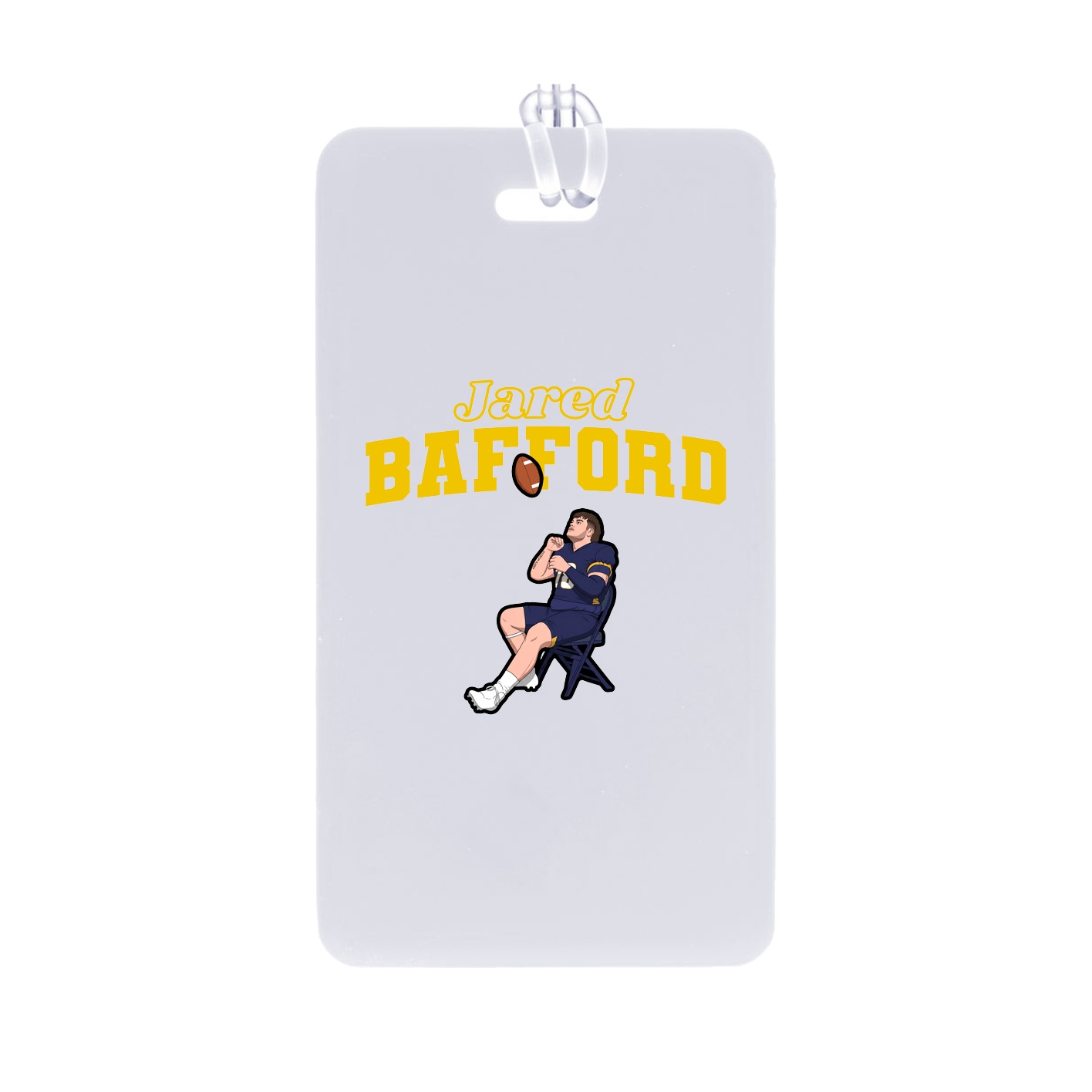 Bag Tag — Name Arch in Classic
