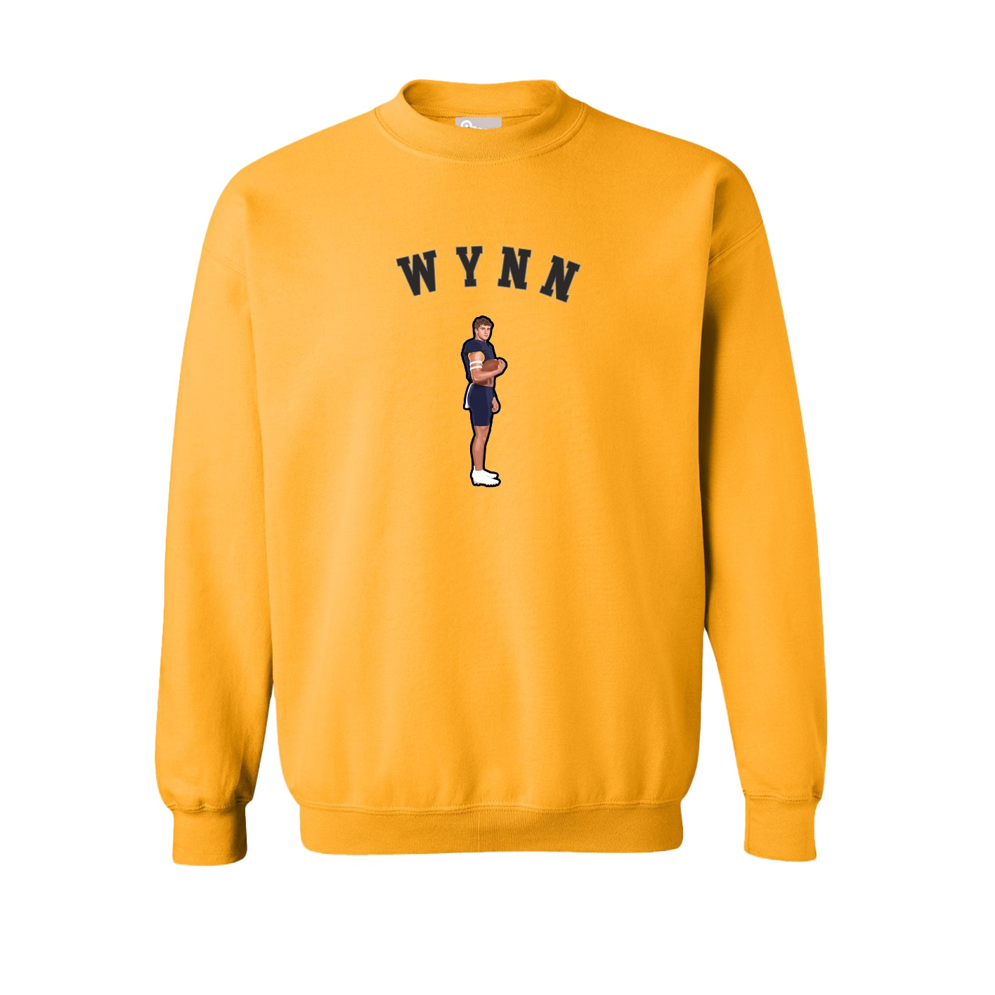 Fleece Crew — Shirsey Arch in Gold