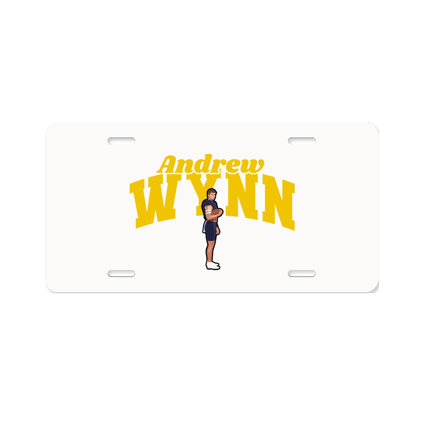 License Plate — Signature Arch in Classic