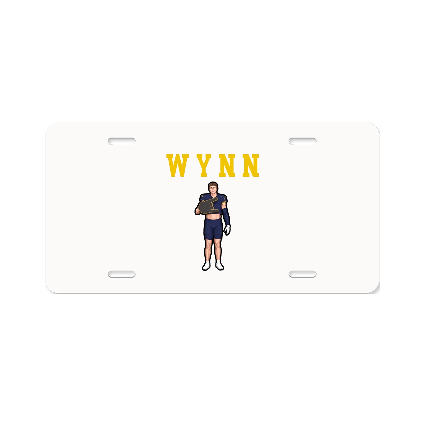 License Plate — Shirsey in Classic