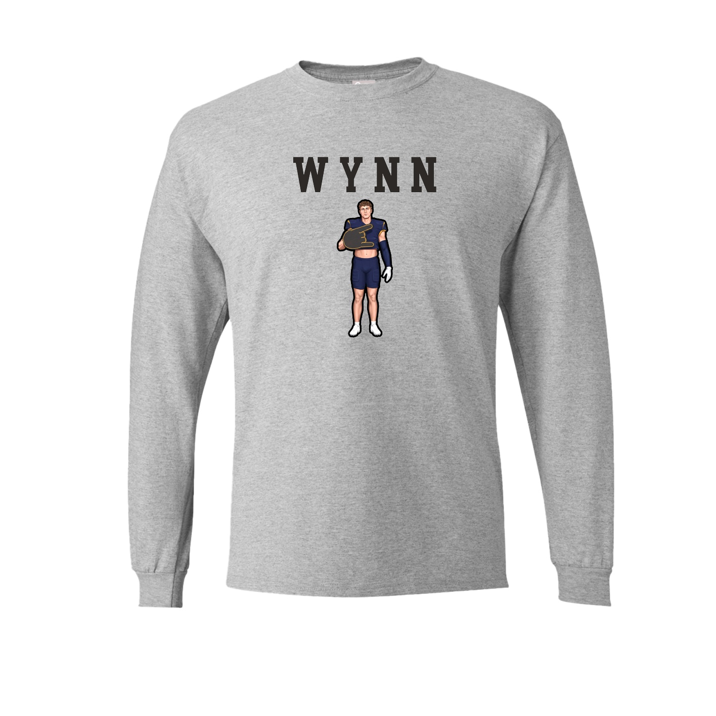 Long Sleeve Tee — Shirsey in Grey