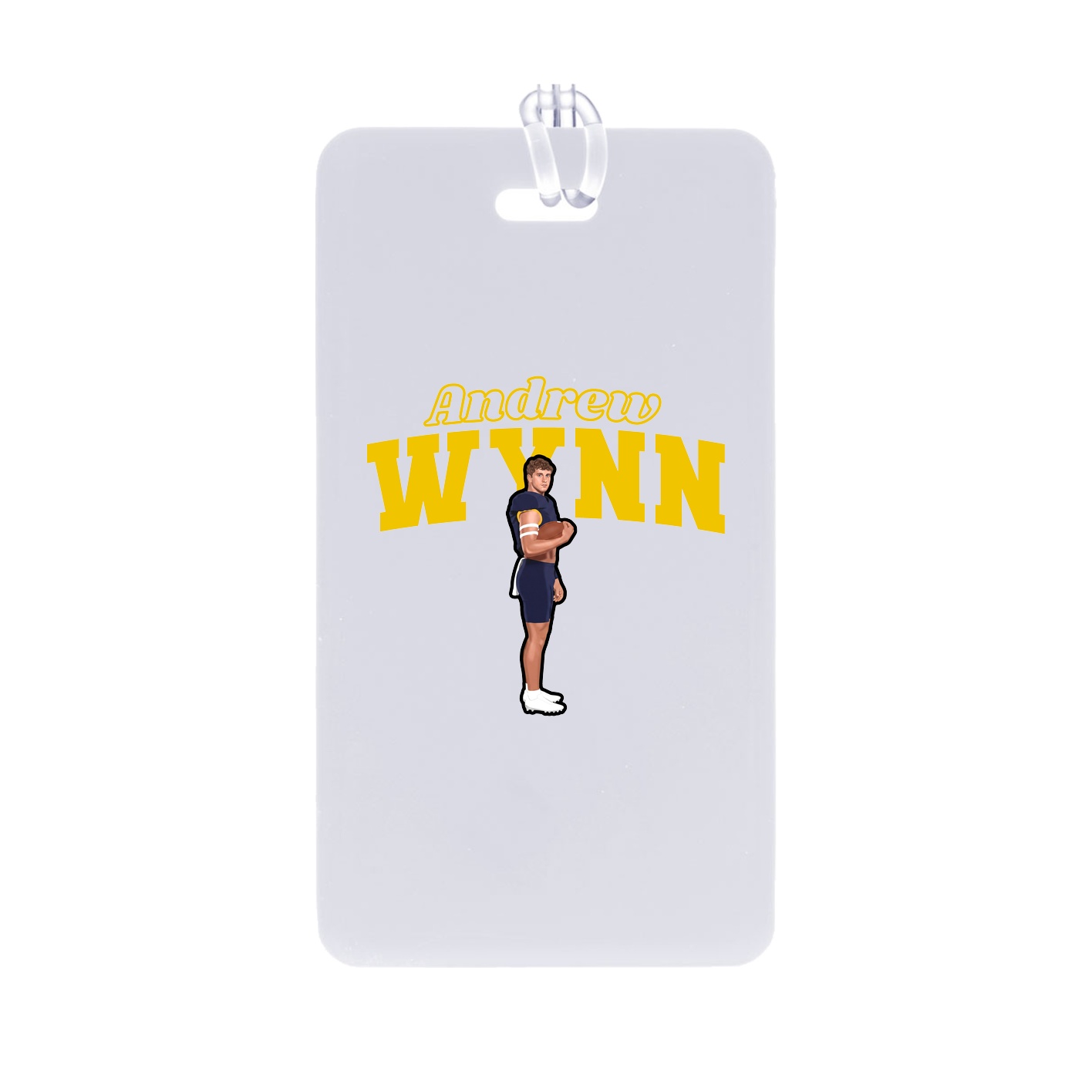Bag Tag — Name Arch in Classic