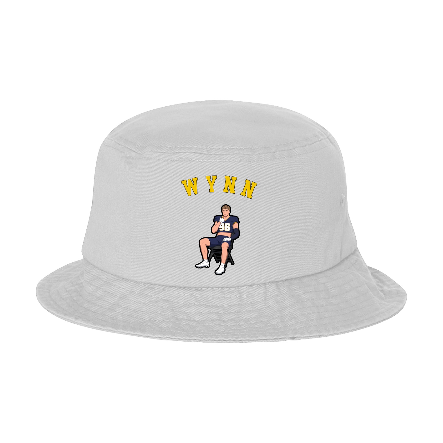 Bucket Cap — Shirsey Arch in White