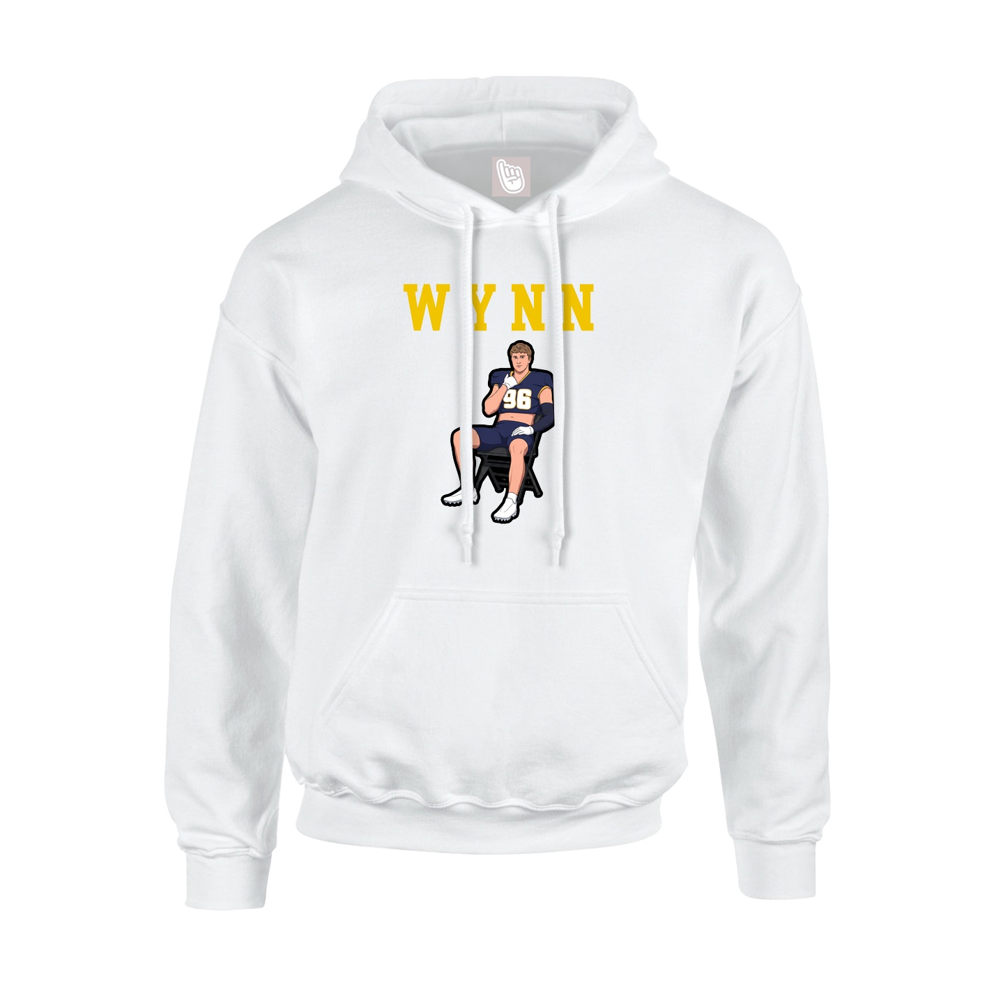 Youth Hoodie — Shirsey in White