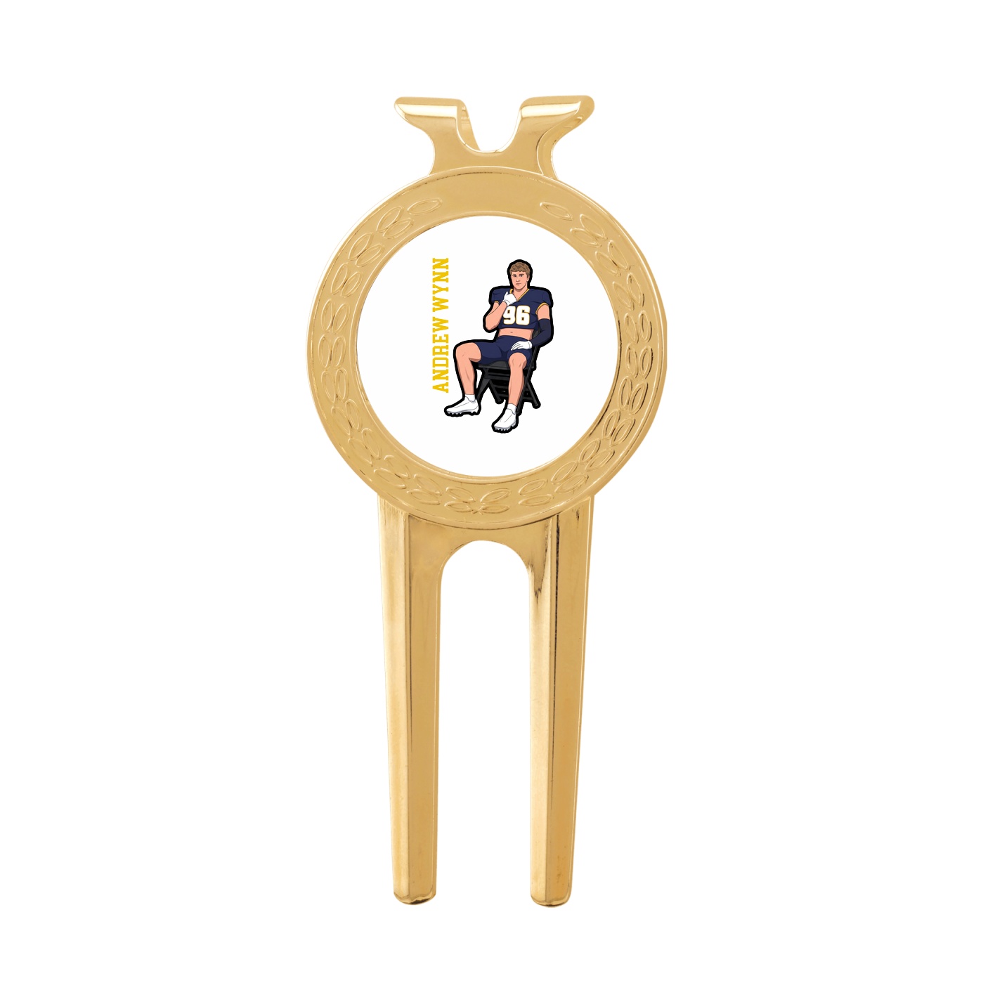 Divot Tool with Ball Marker — Name Vertical in Classic