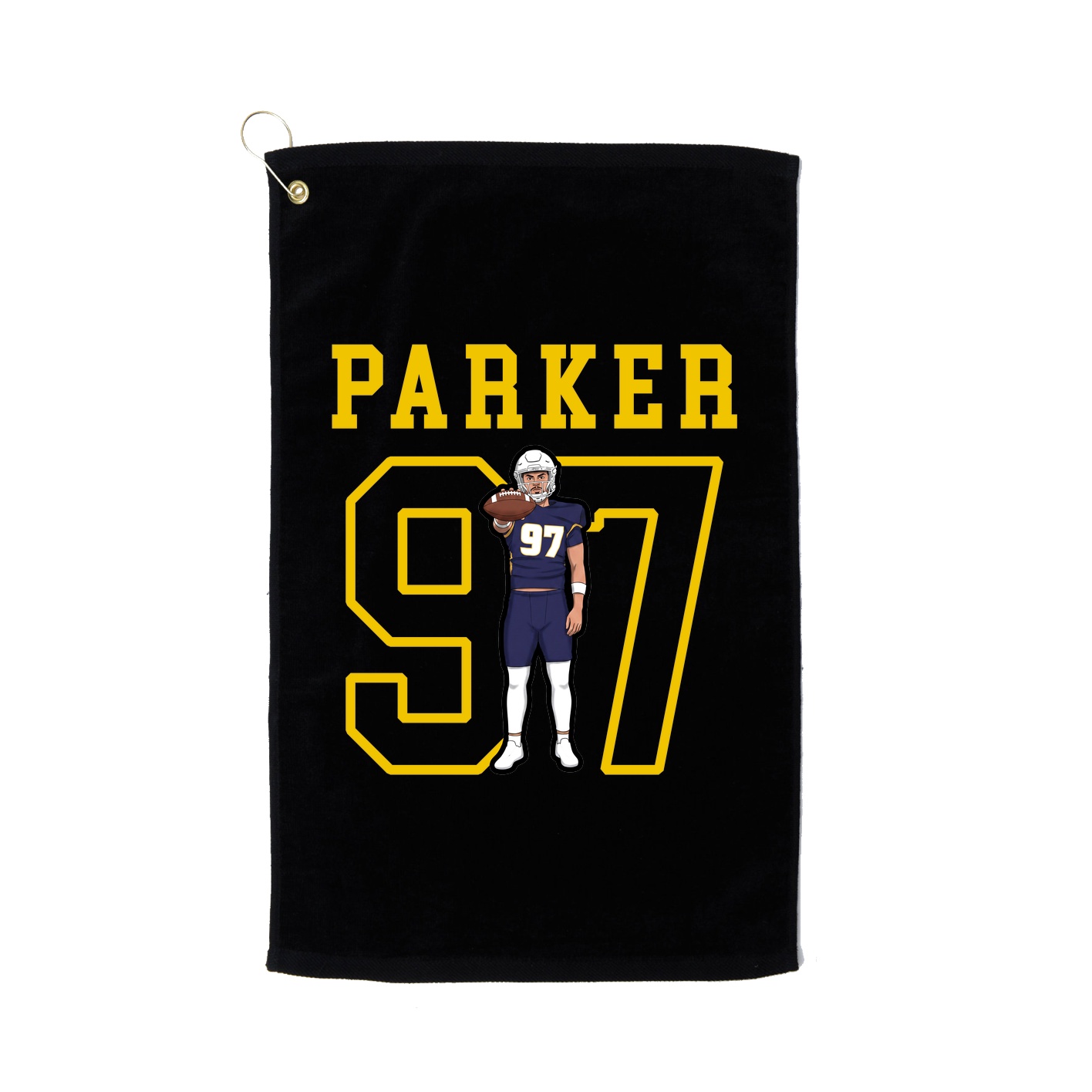 Golf Towel — Shirsey in Black