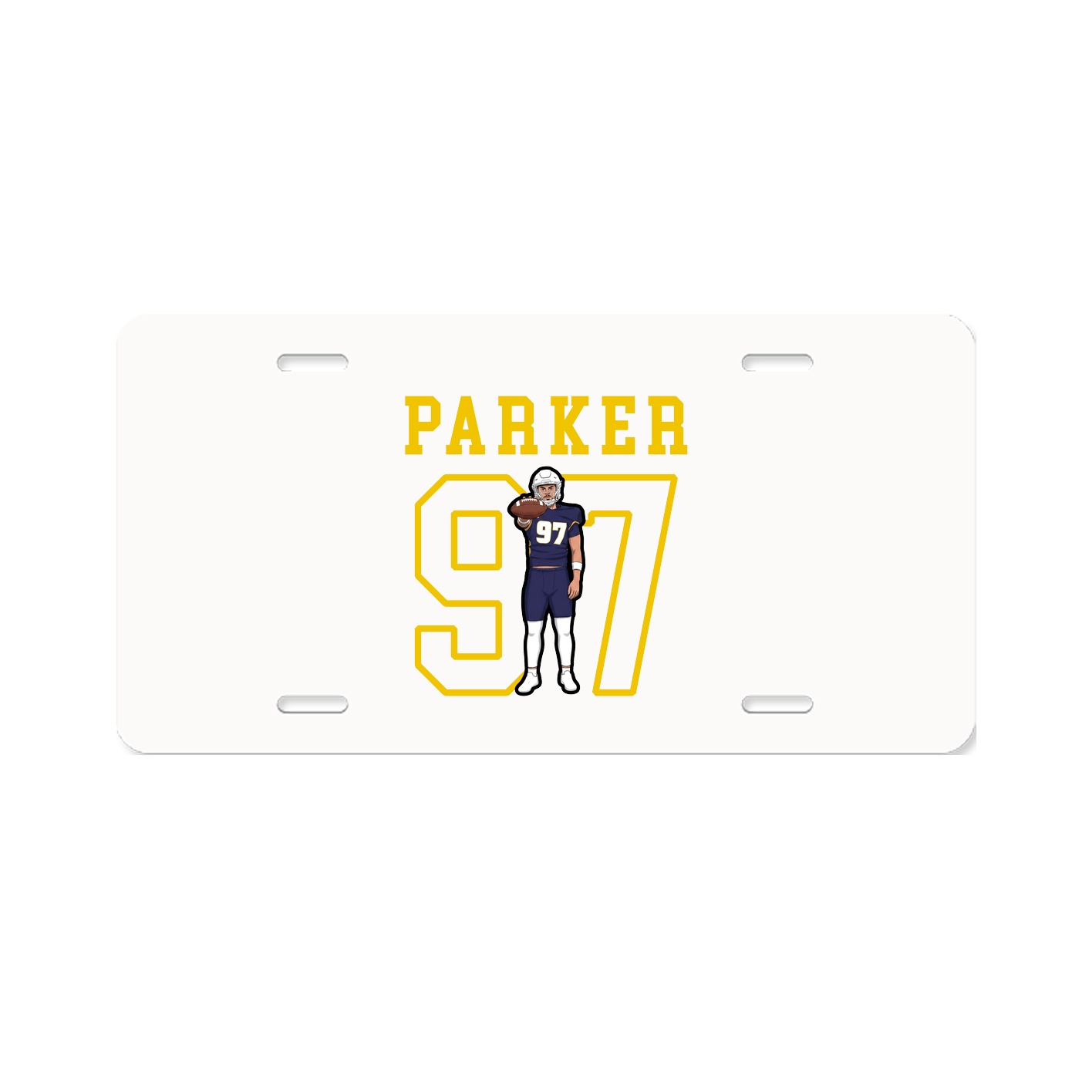 License Plate — Shirsey in Classic