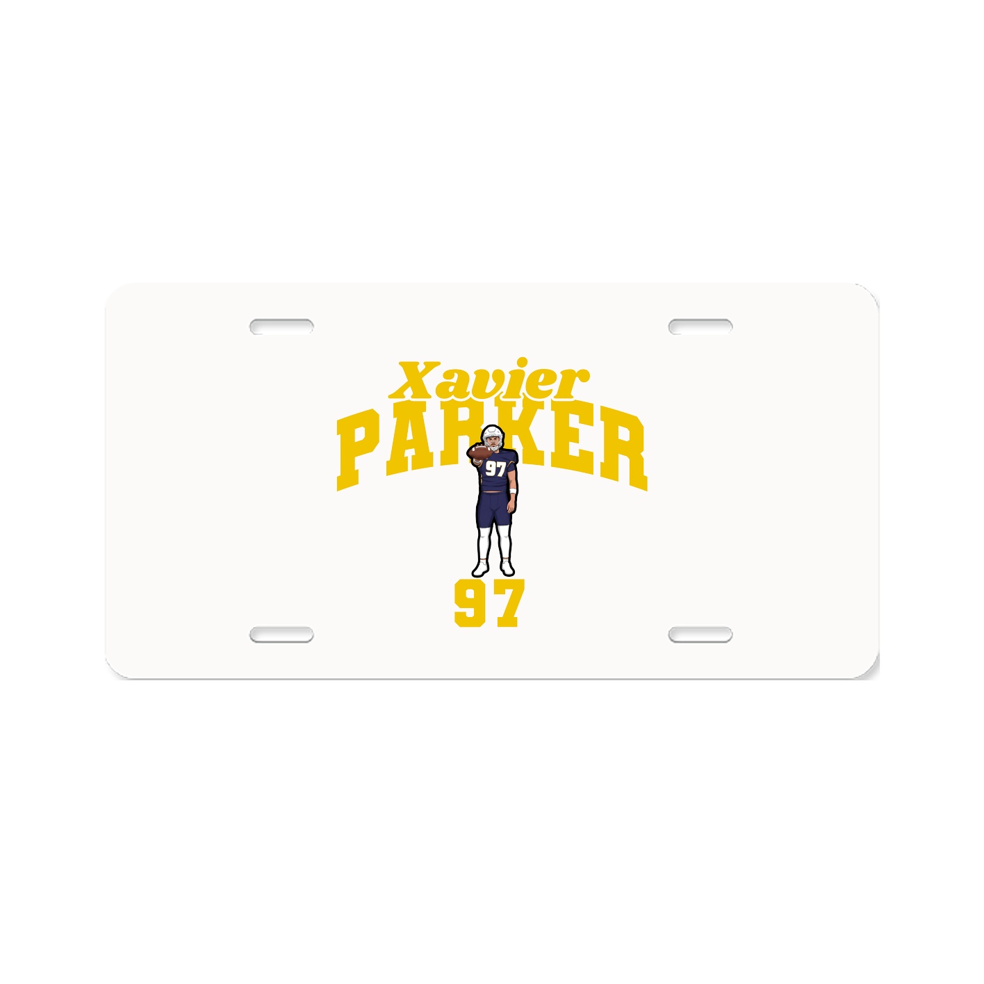 License Plate — Signature Arch in Classic