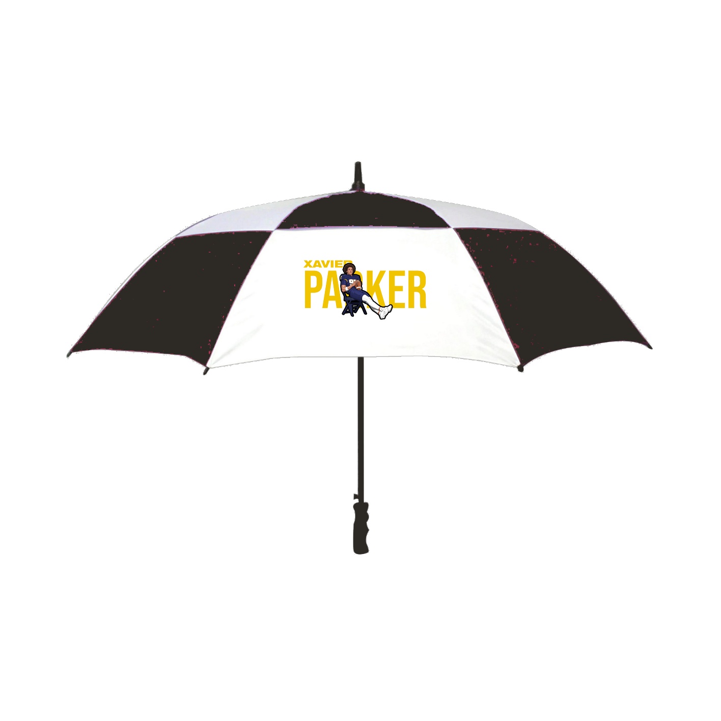 Golf Umbrella — Player Name in Black