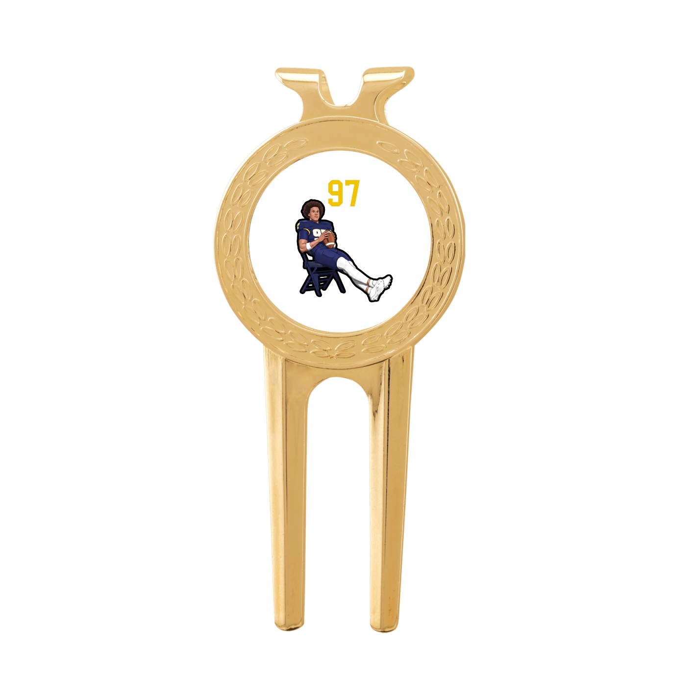 Divot Tool with Ball Marker — Number Top in Classic