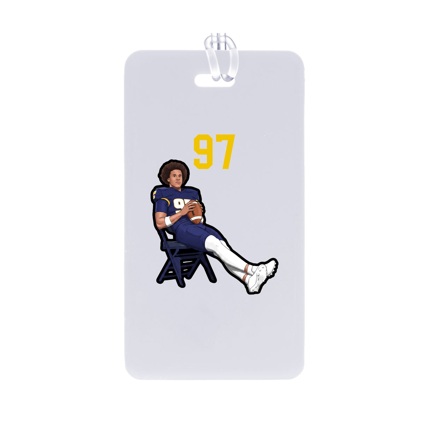 Bag Tag — Number Top in Classic
