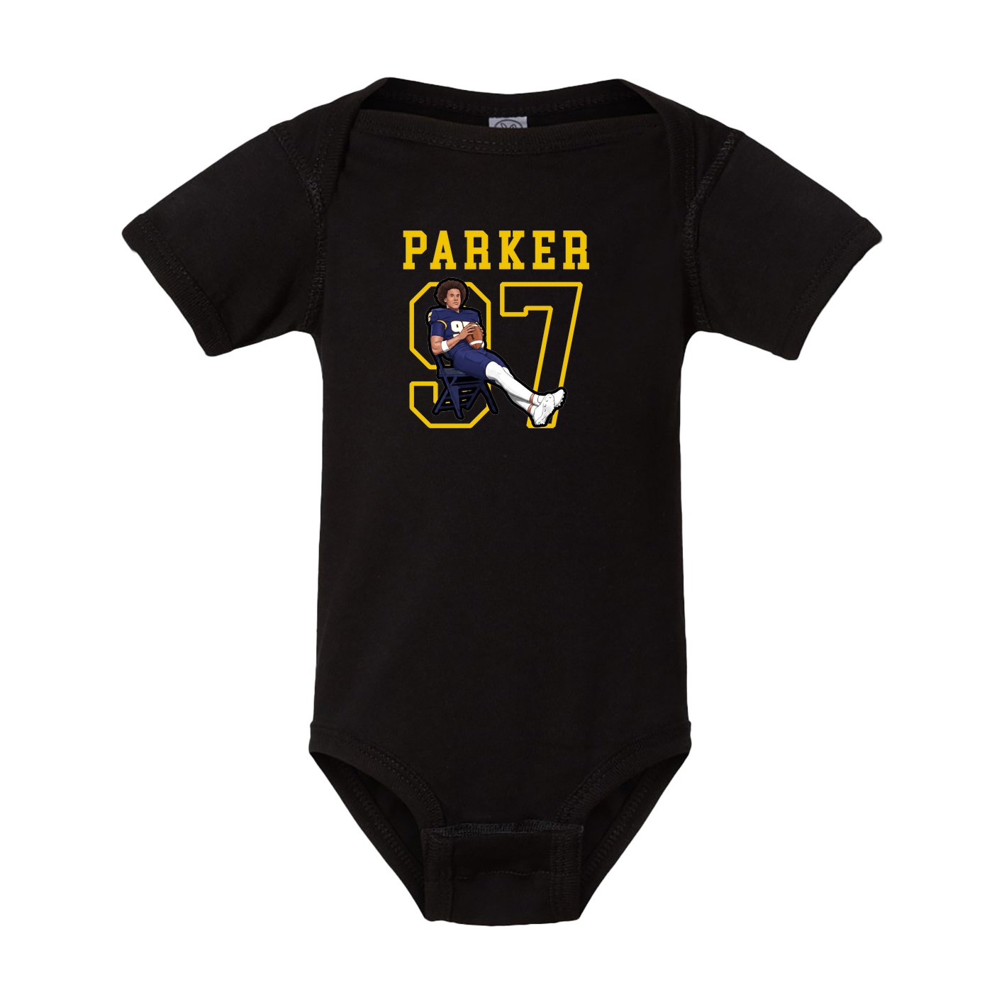 Baby Onesie — Shirsey in Black
