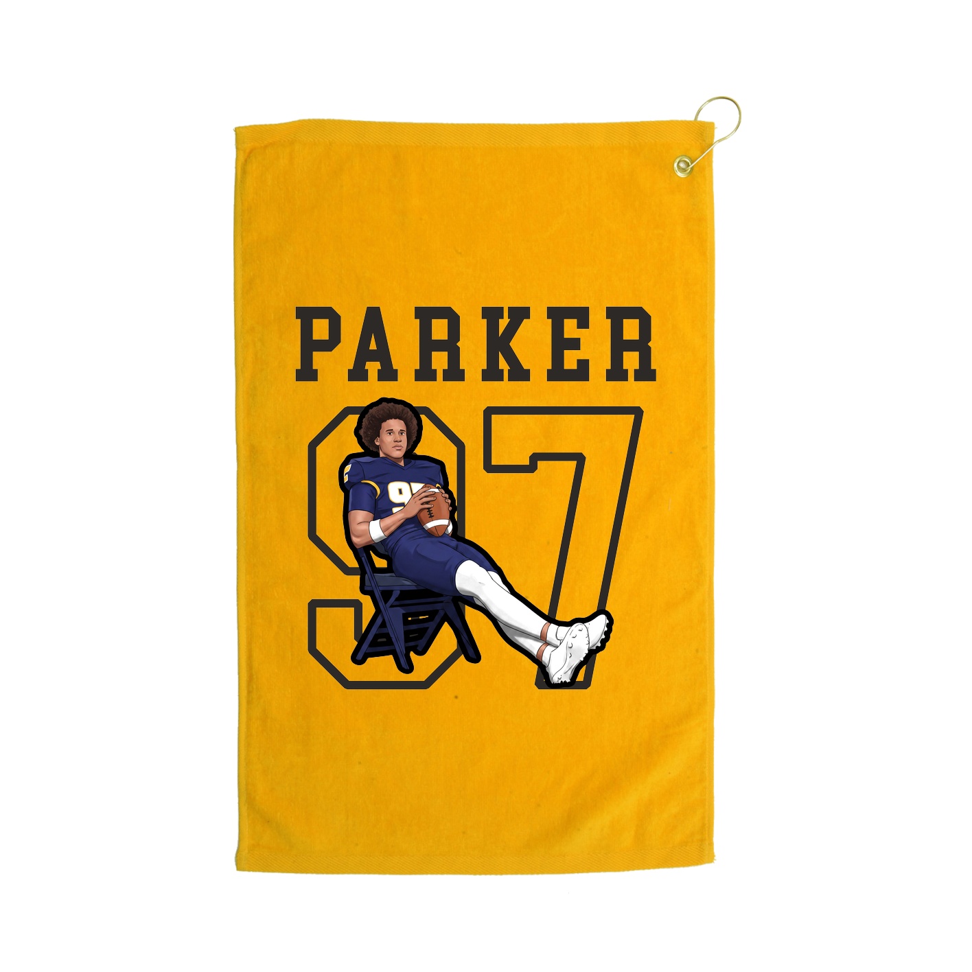 Golf Towel — Shirsey in Gold