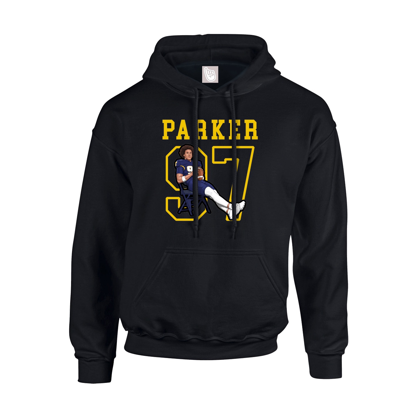Youth Hoodie — Shirsey in Black