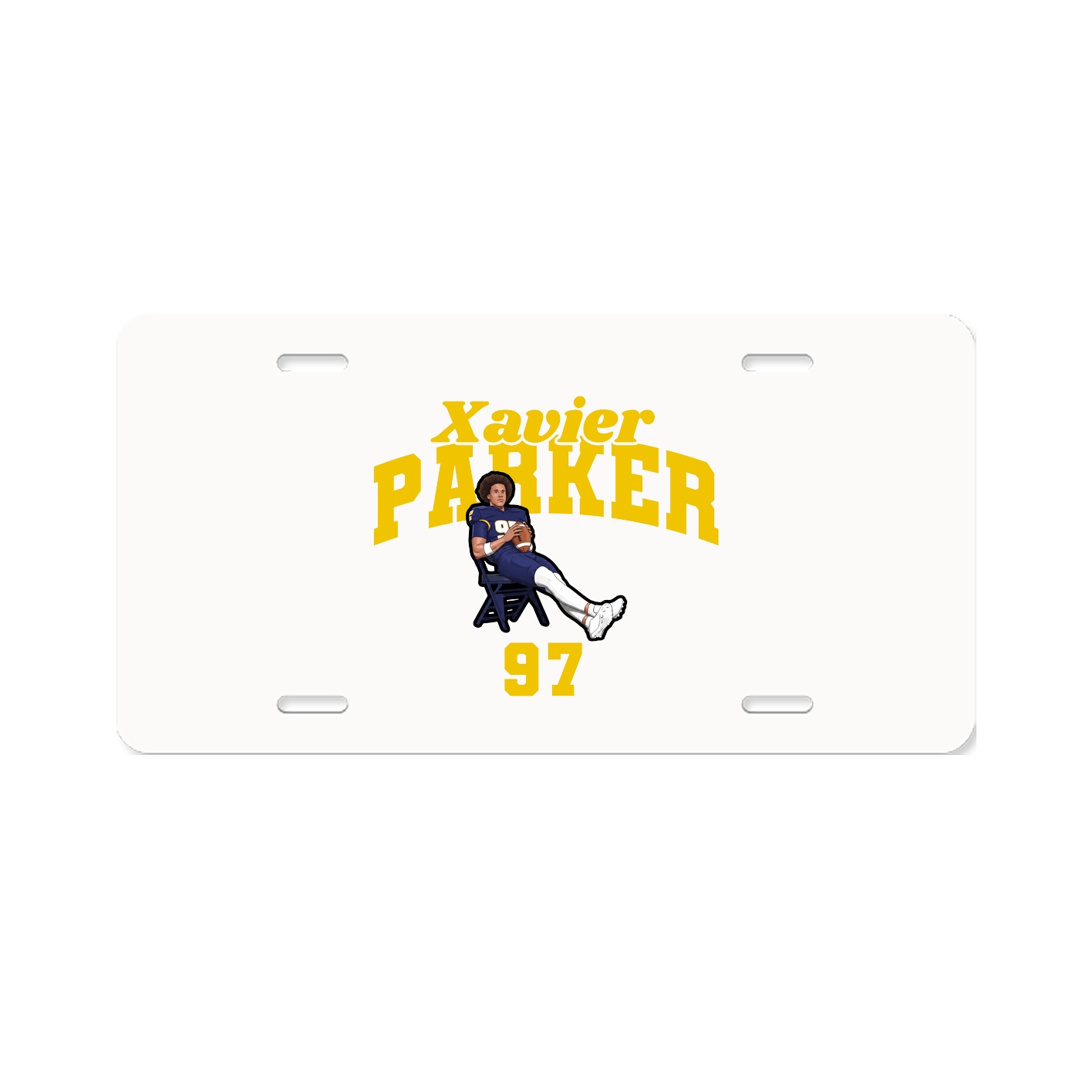 License Plate — Signature Arch in Classic