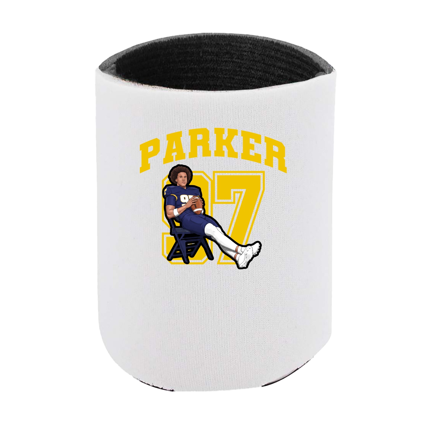 Can Holder — Number in White