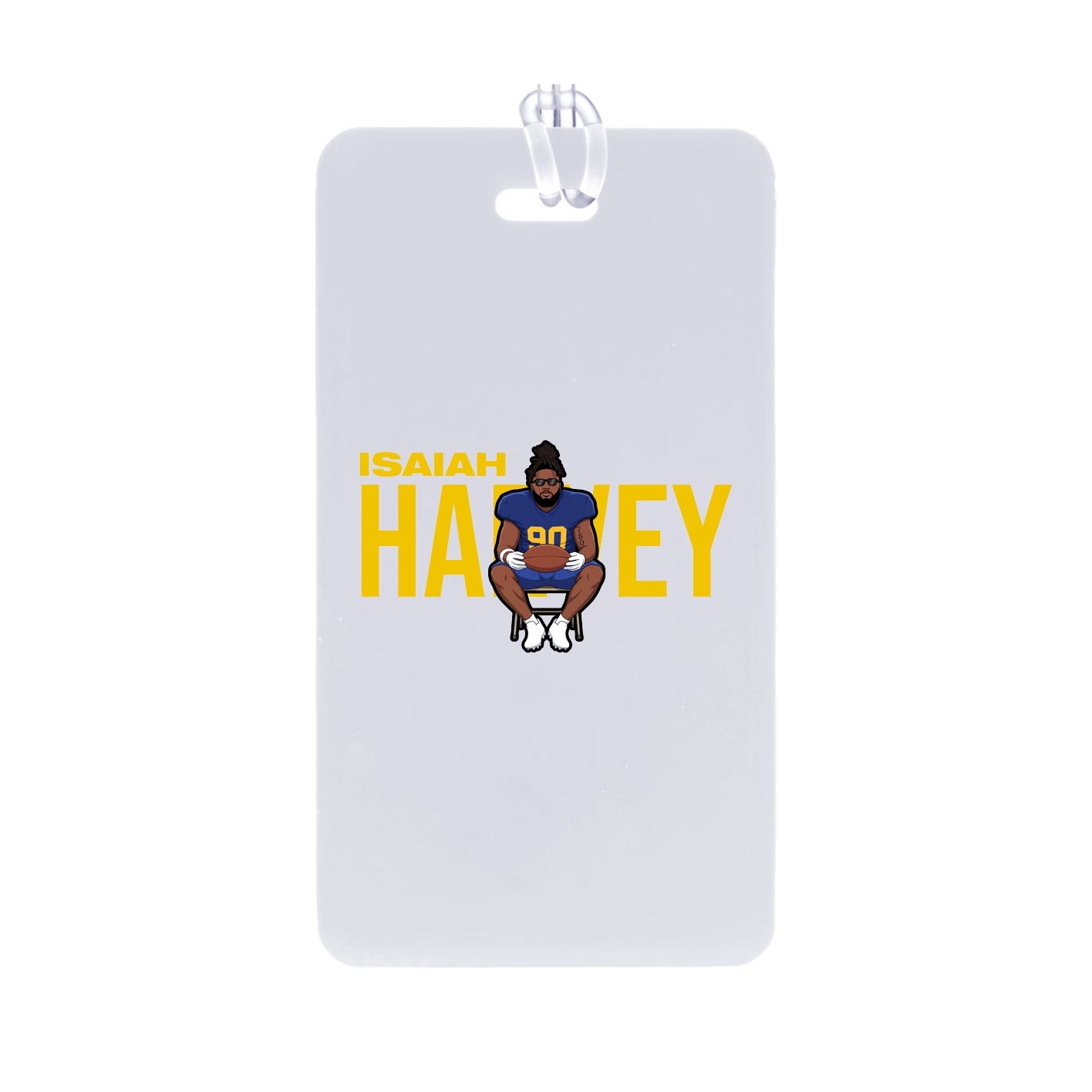 Bag Tag — Player Name in Classic
