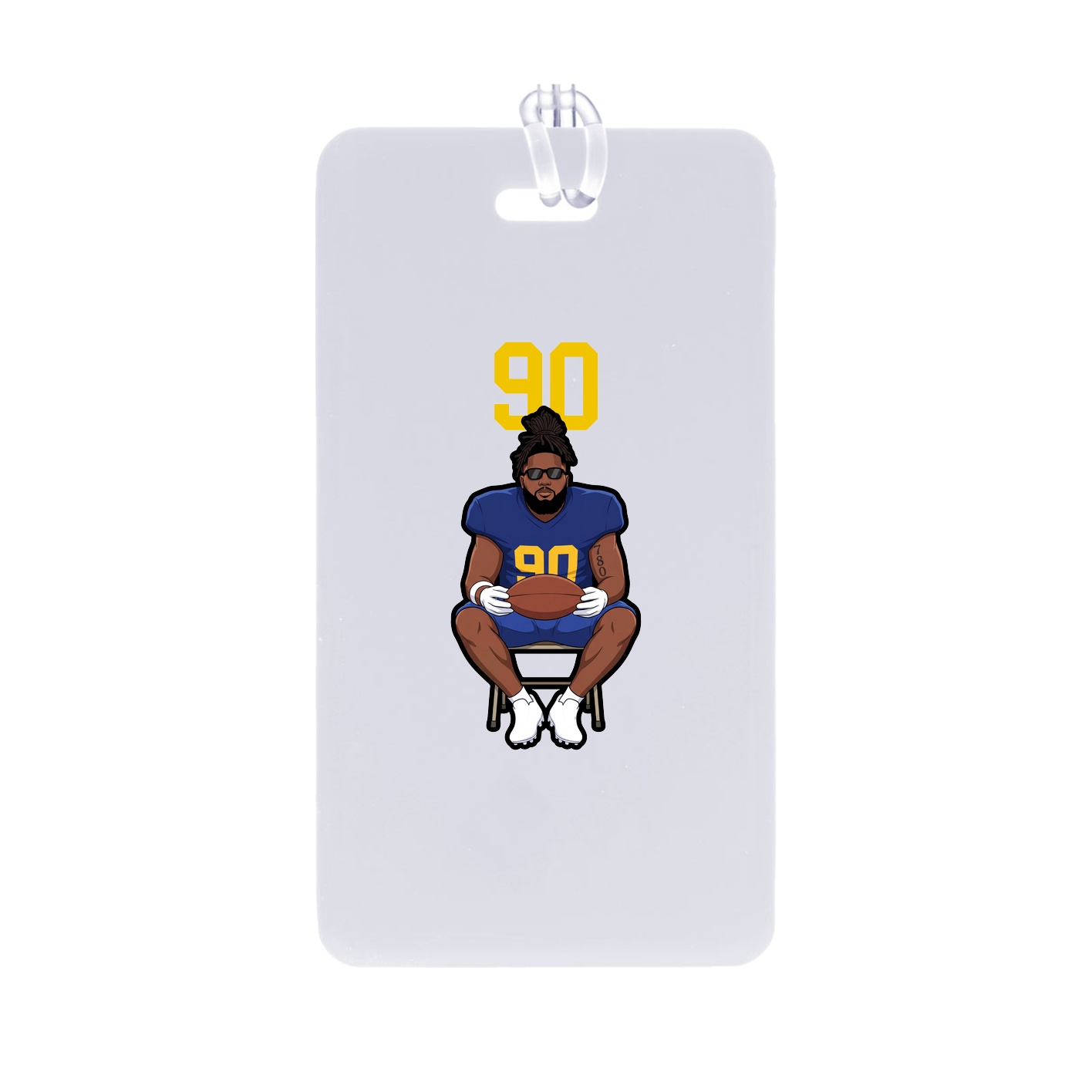 Bag Tag — Number Top in Classic