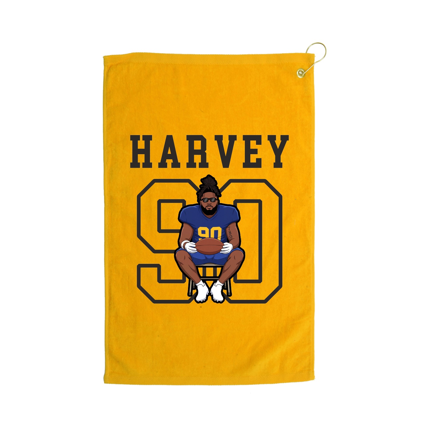 Golf Towel — Shirsey in Gold