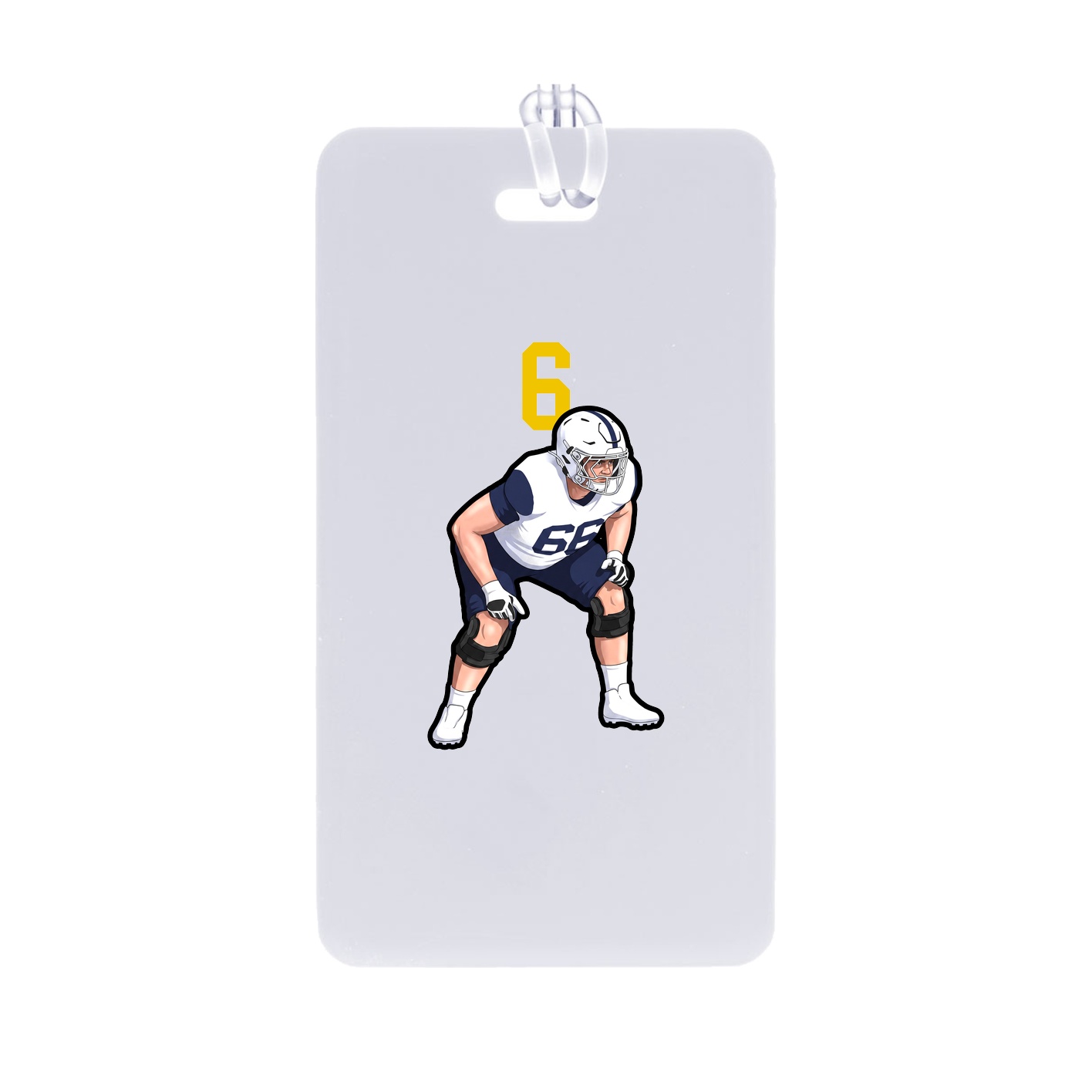 Bag Tag — Number Top in Classic