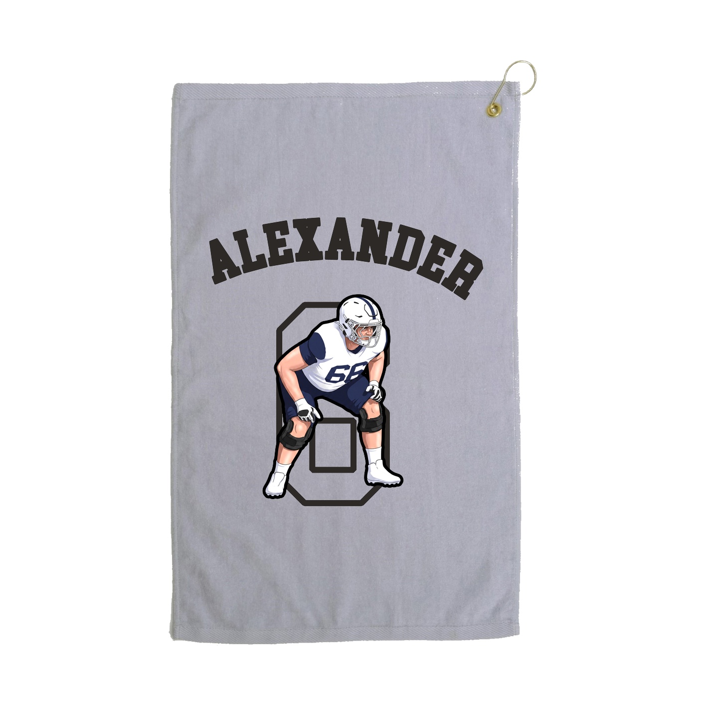 Golf Towel — Shirsey Arch in Grey
