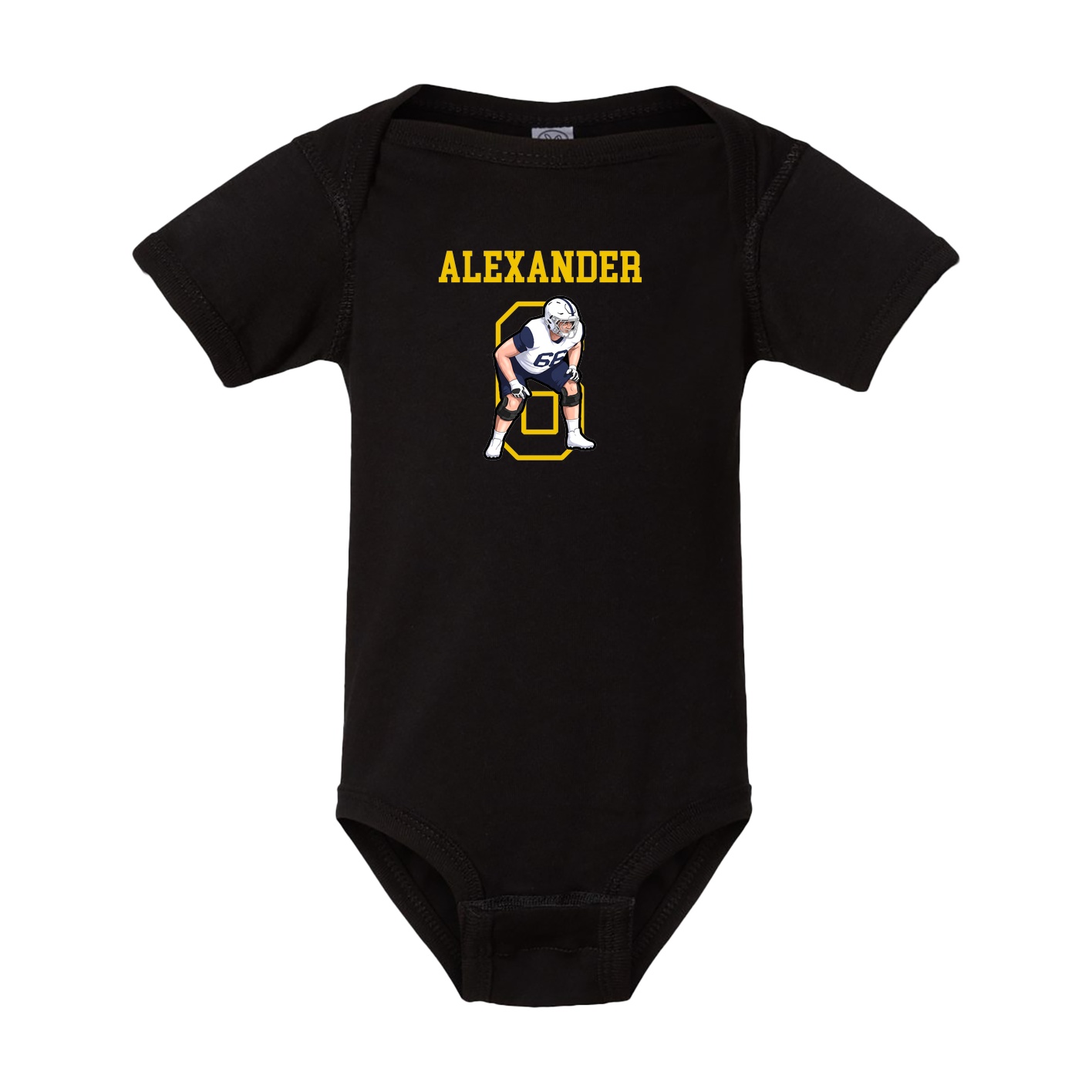 Baby Onesie — Shirsey in Black