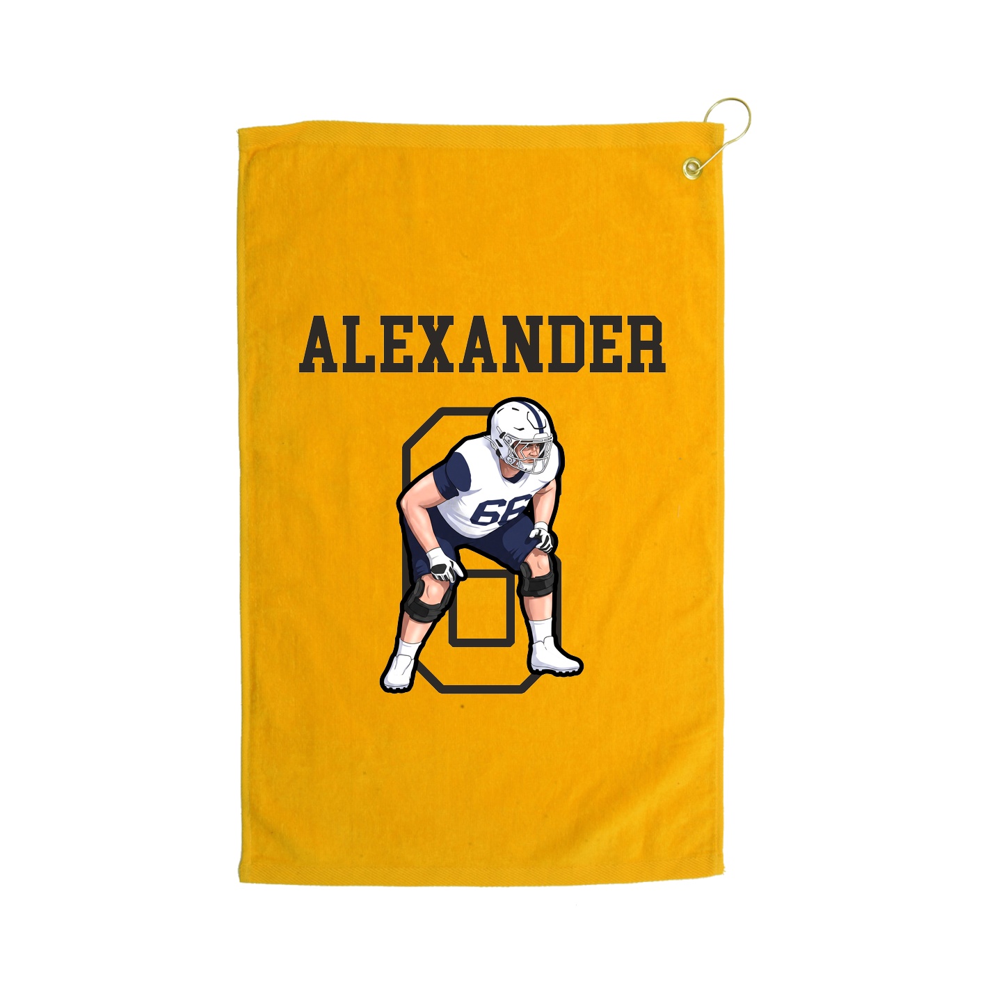 Golf Towel — Shirsey in Gold