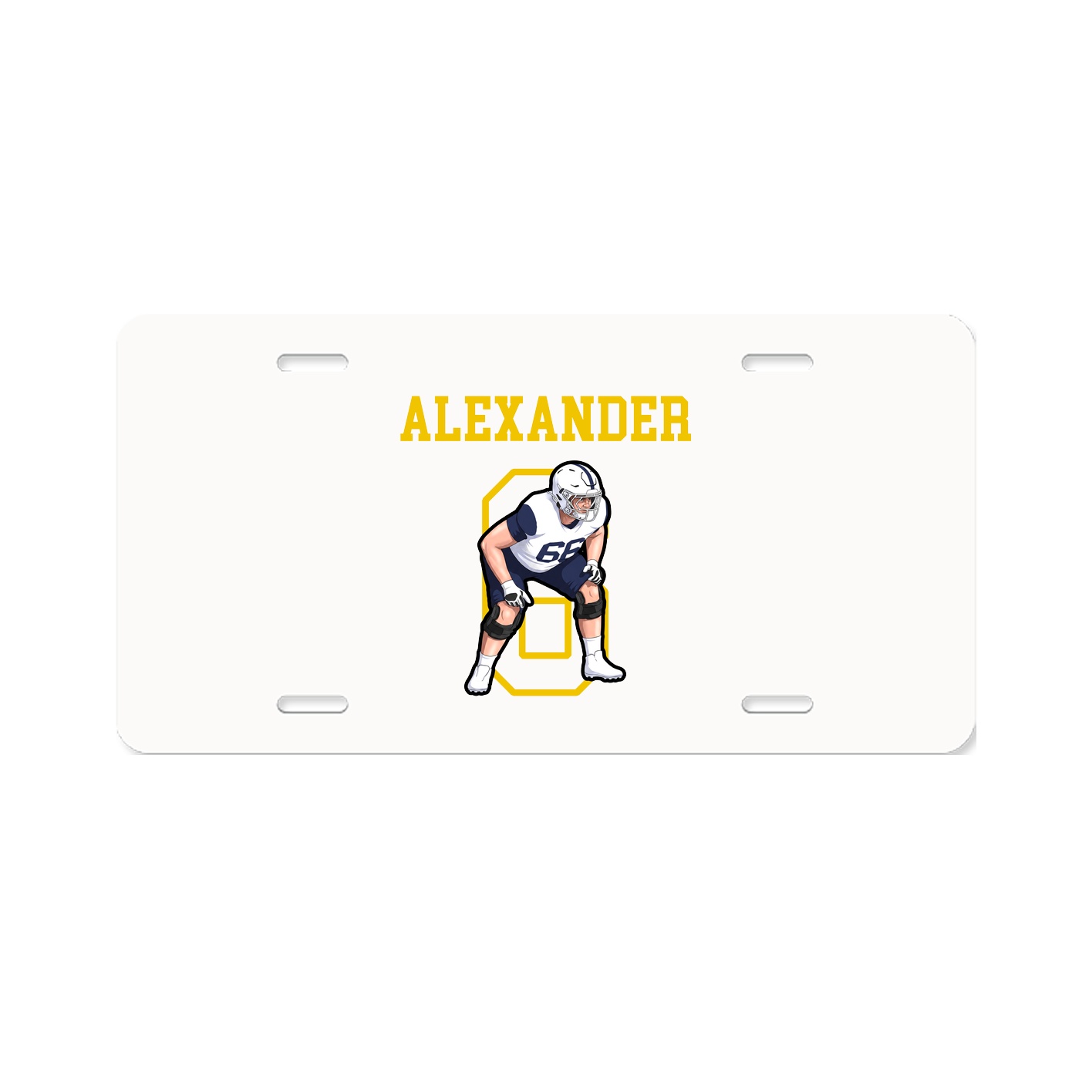License Plate — Shirsey in Classic