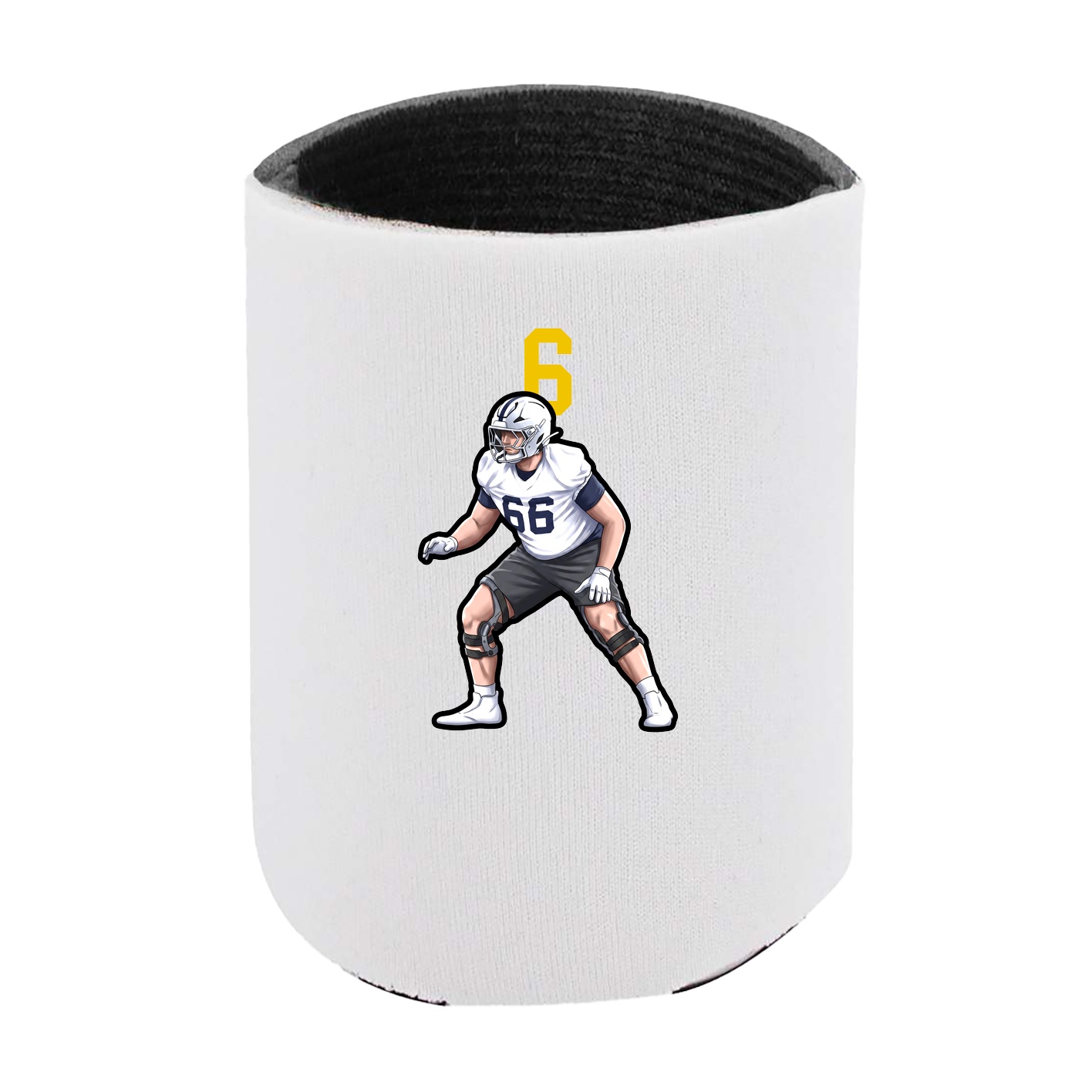 Can Holder — Number Top in White