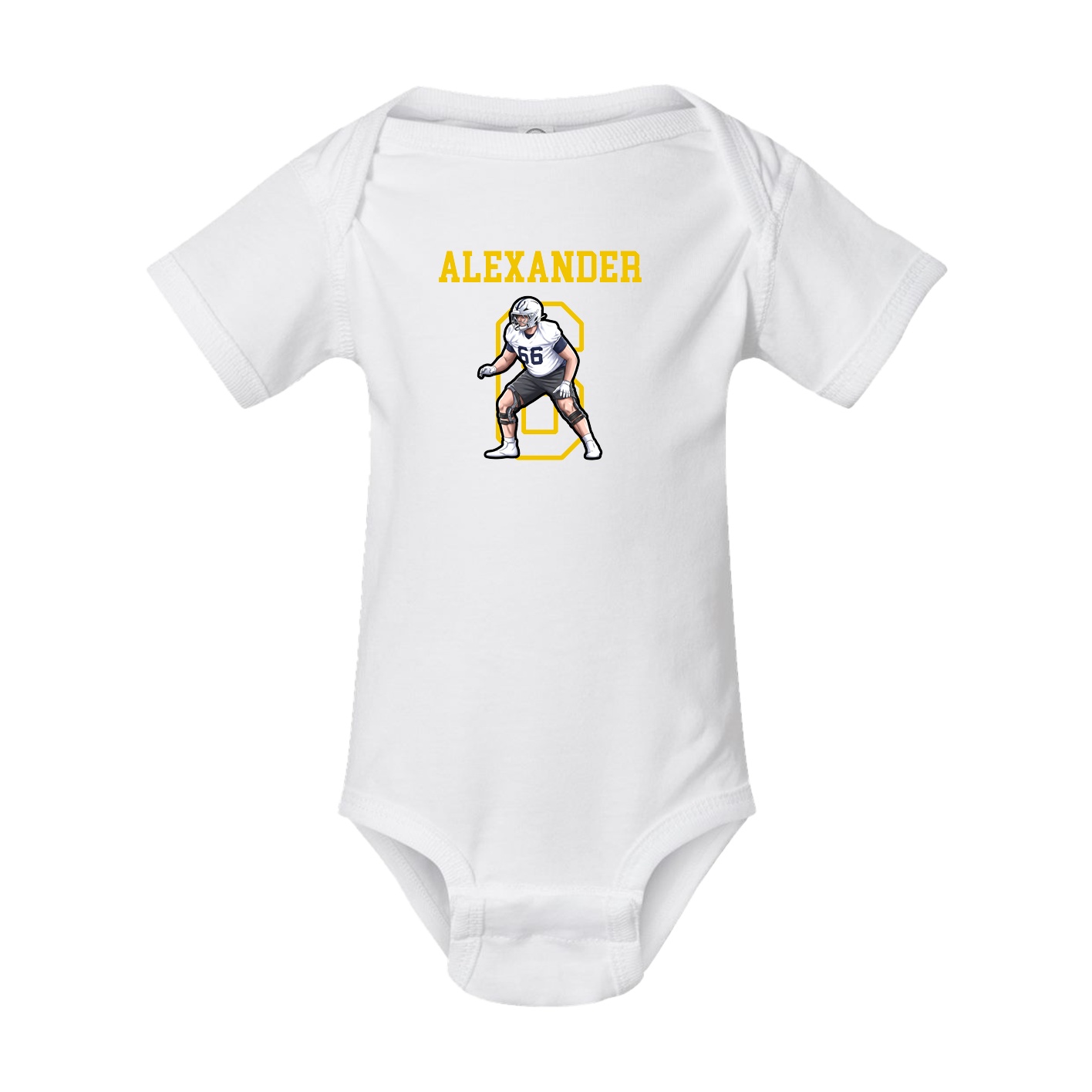 Baby Onesie — Shirsey in White