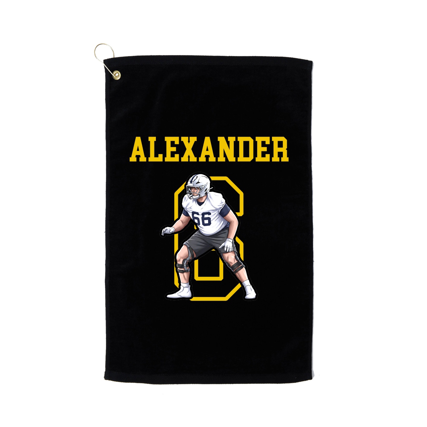 Golf Towel — Shirsey in Black